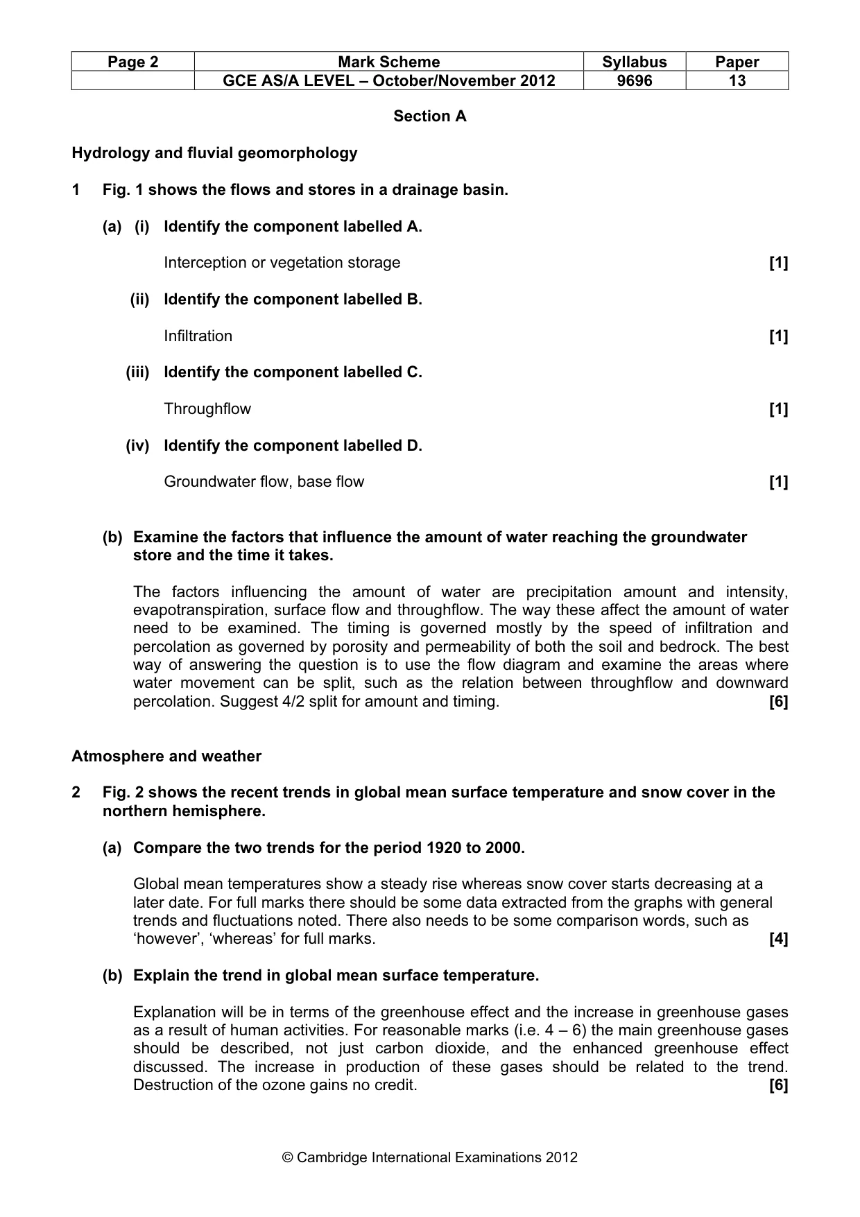 Mark scheme, page 2 of 15