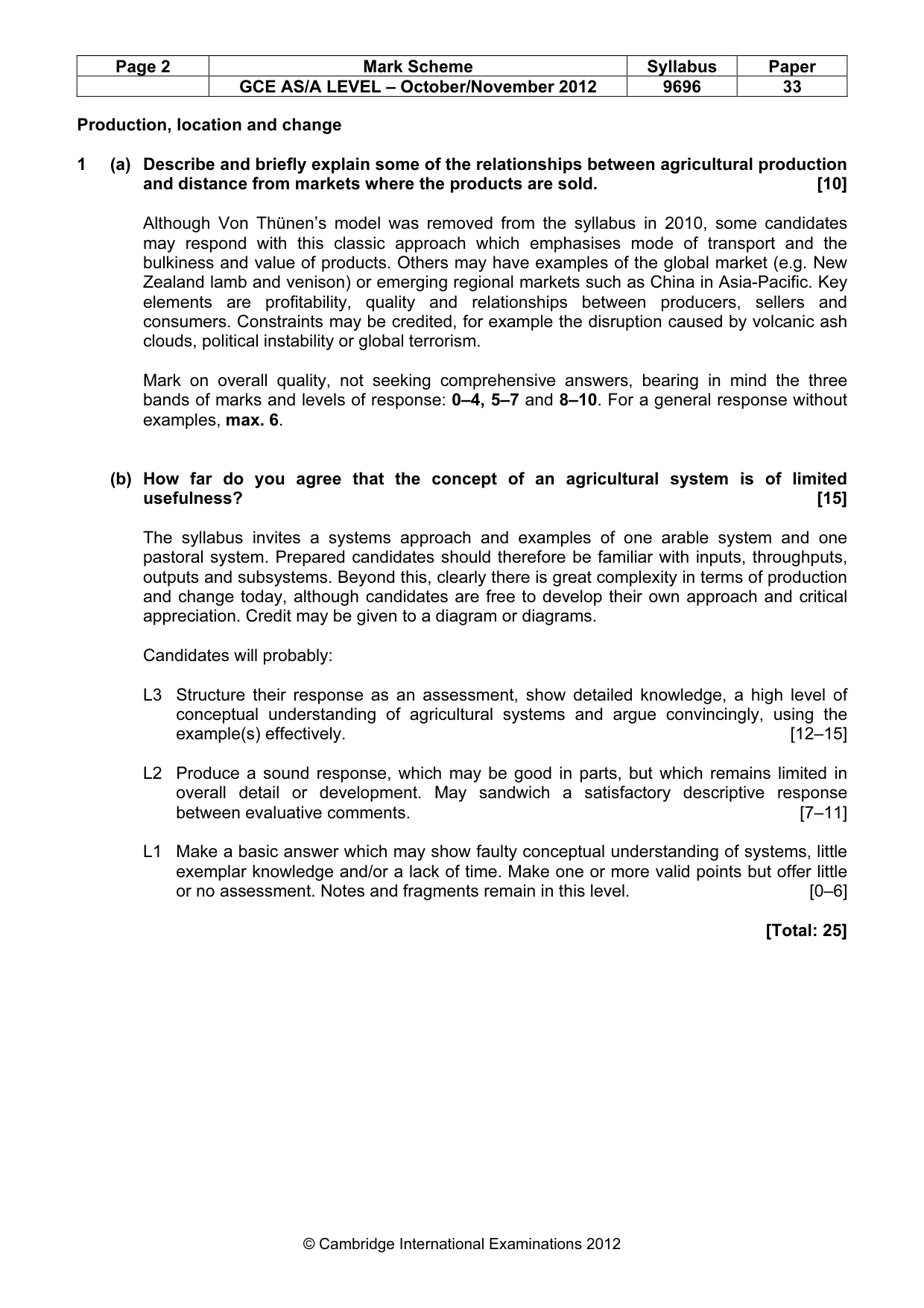 Mark scheme, page 2 of 10