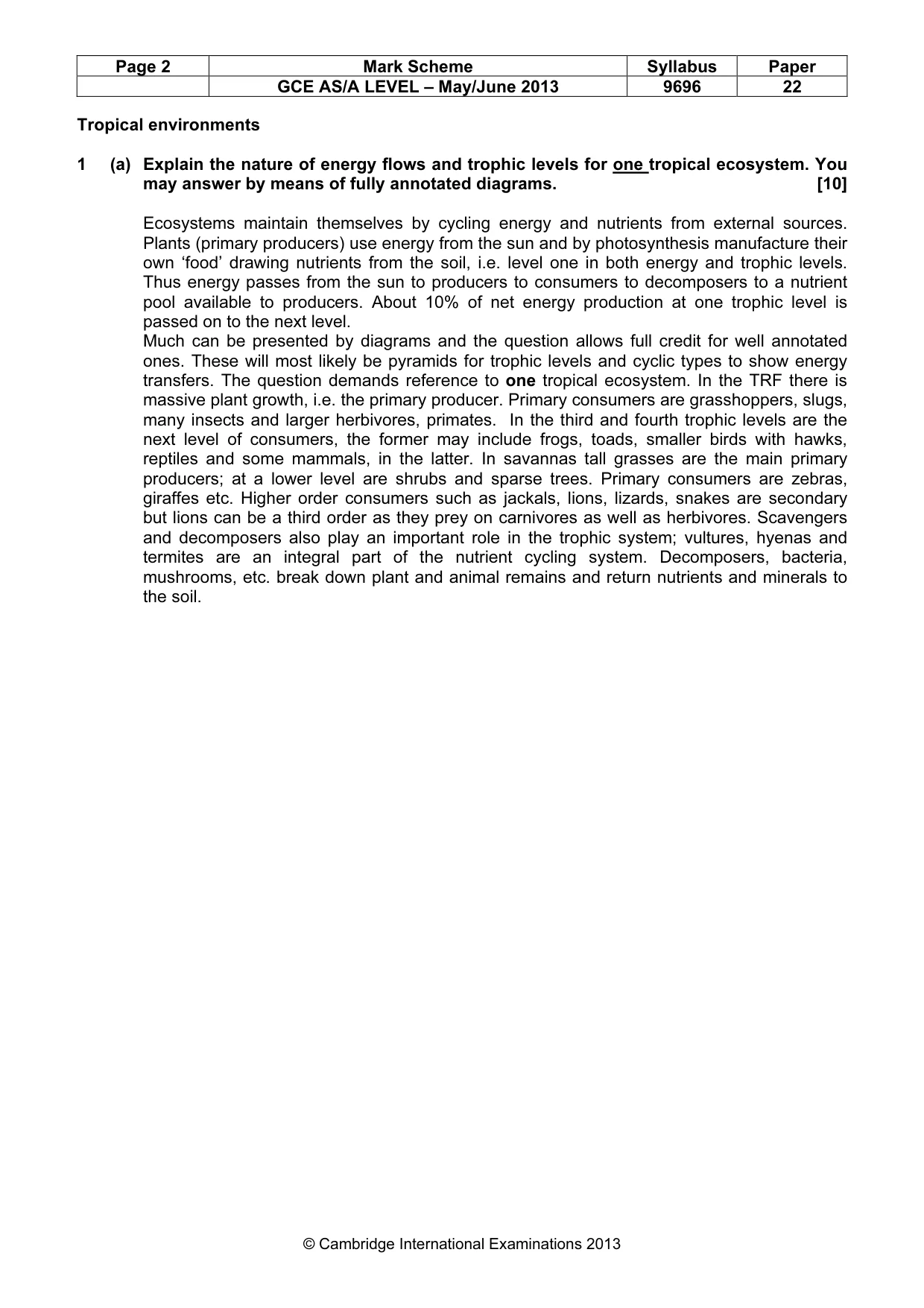 Mark scheme, page 2 of 11
