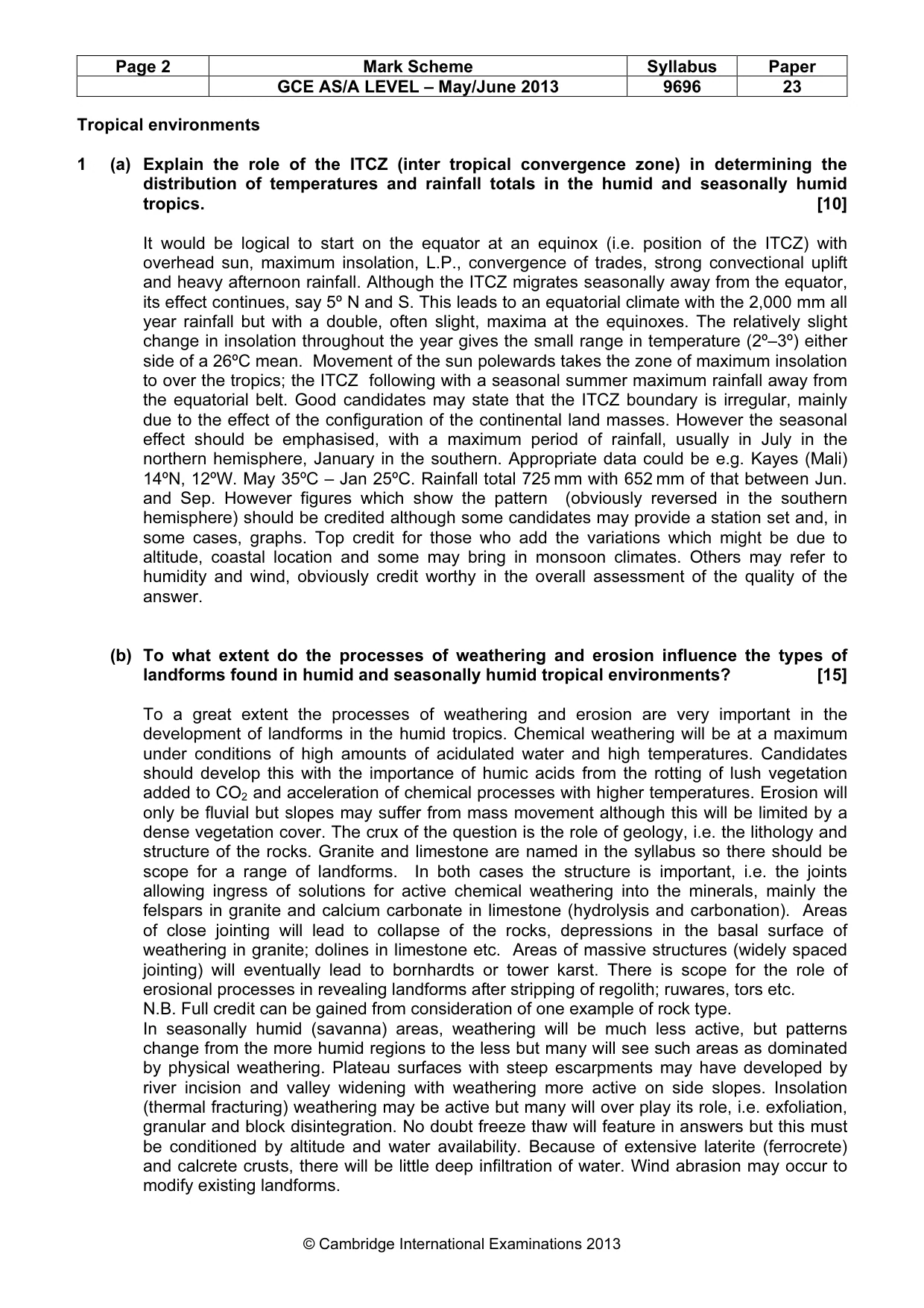 Mark scheme, page 2 of 12