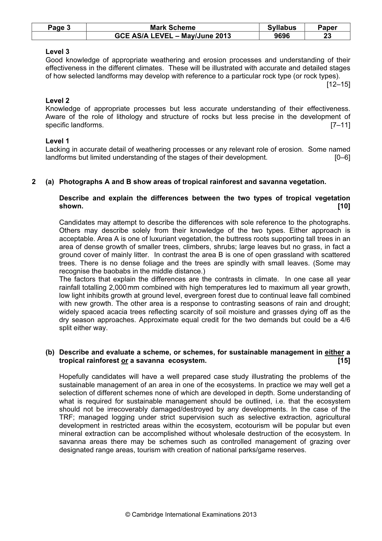 Mark scheme, page 3 of 12