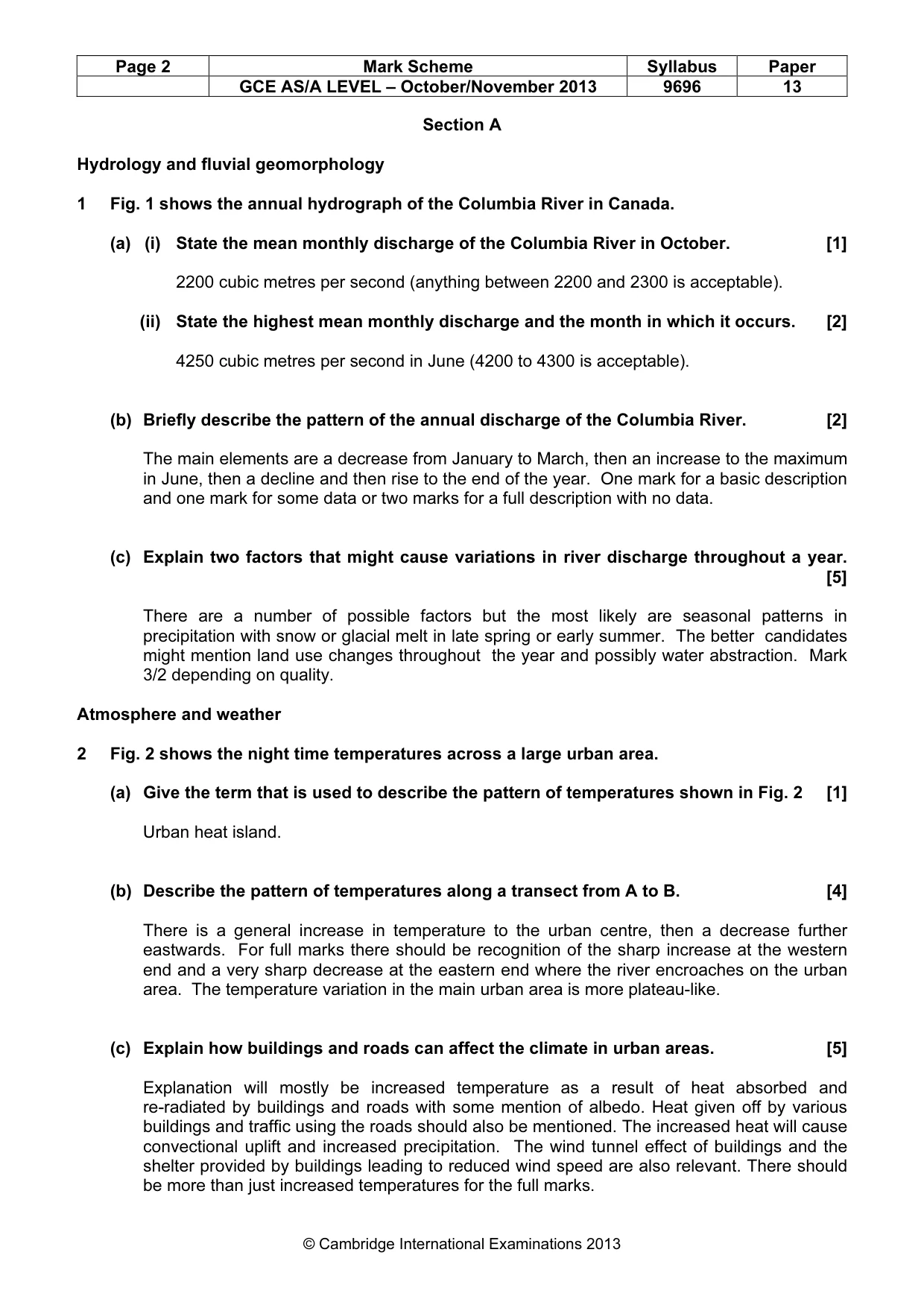 Mark scheme, page 2 of 12