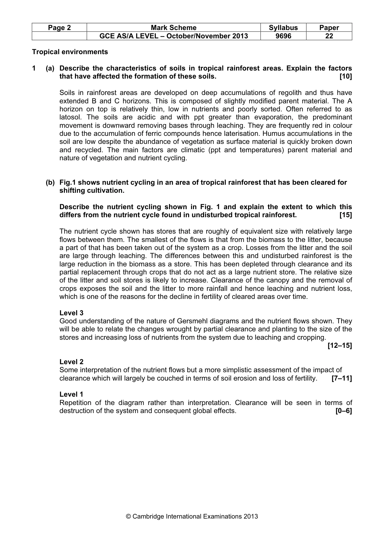 Mark scheme, page 2 of 9