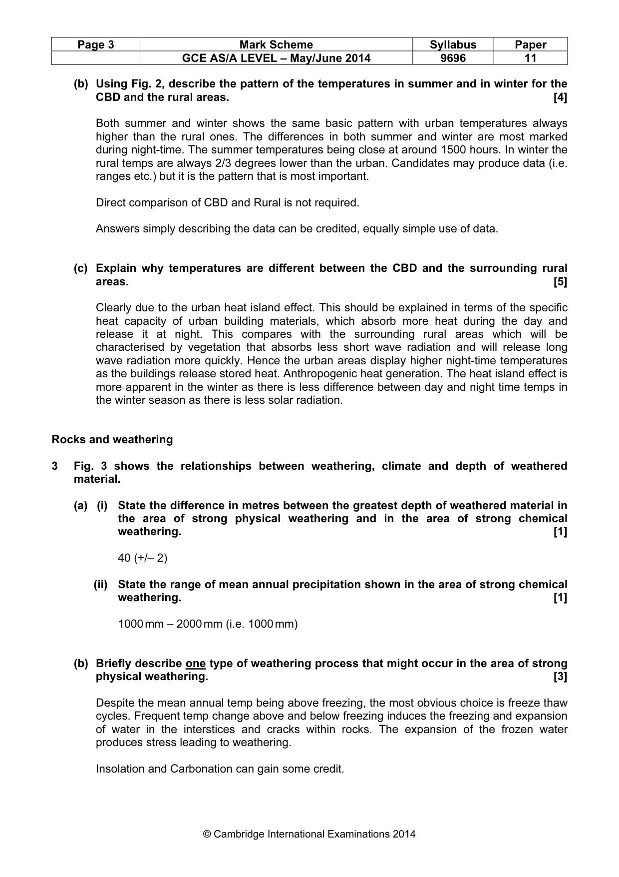 Mark scheme, page 3 of 13