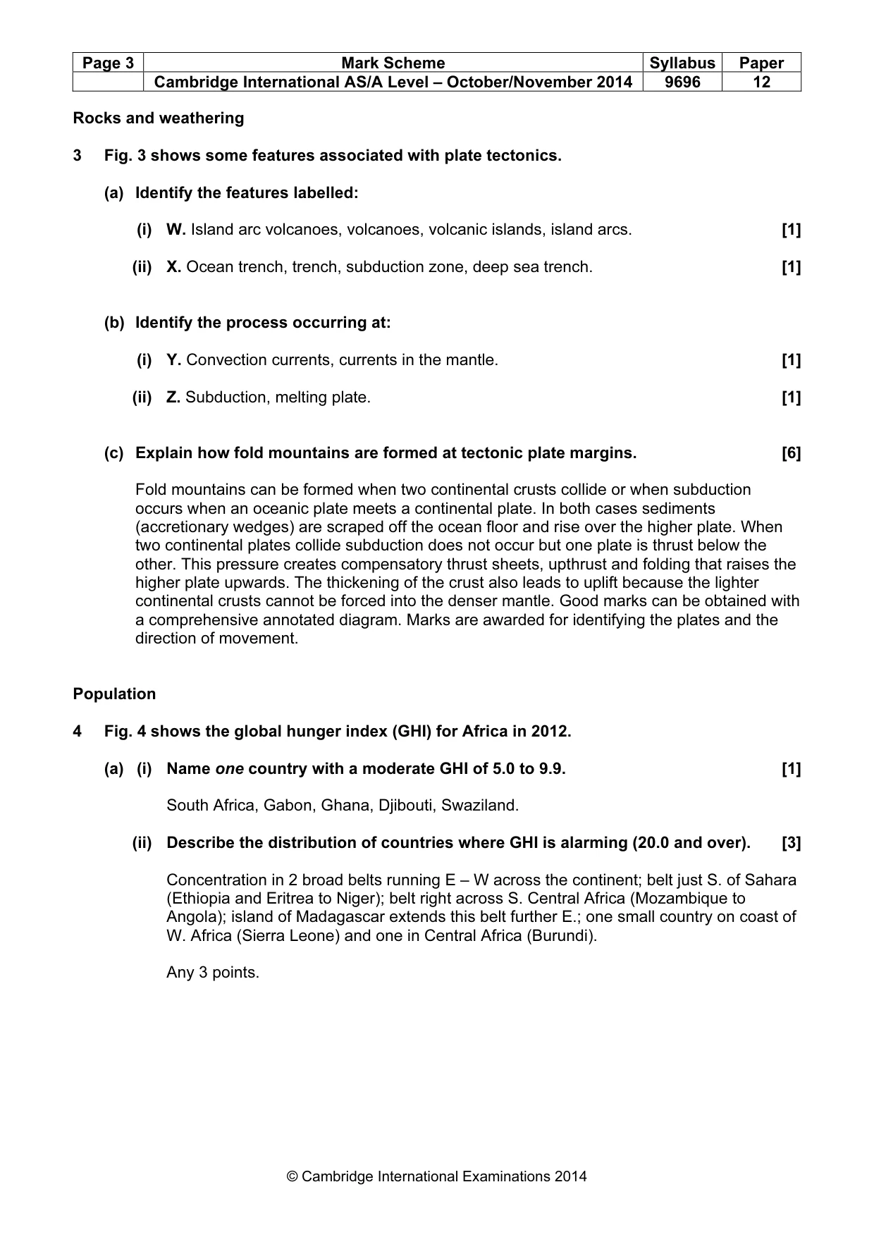 Mark scheme, page 3 of 14