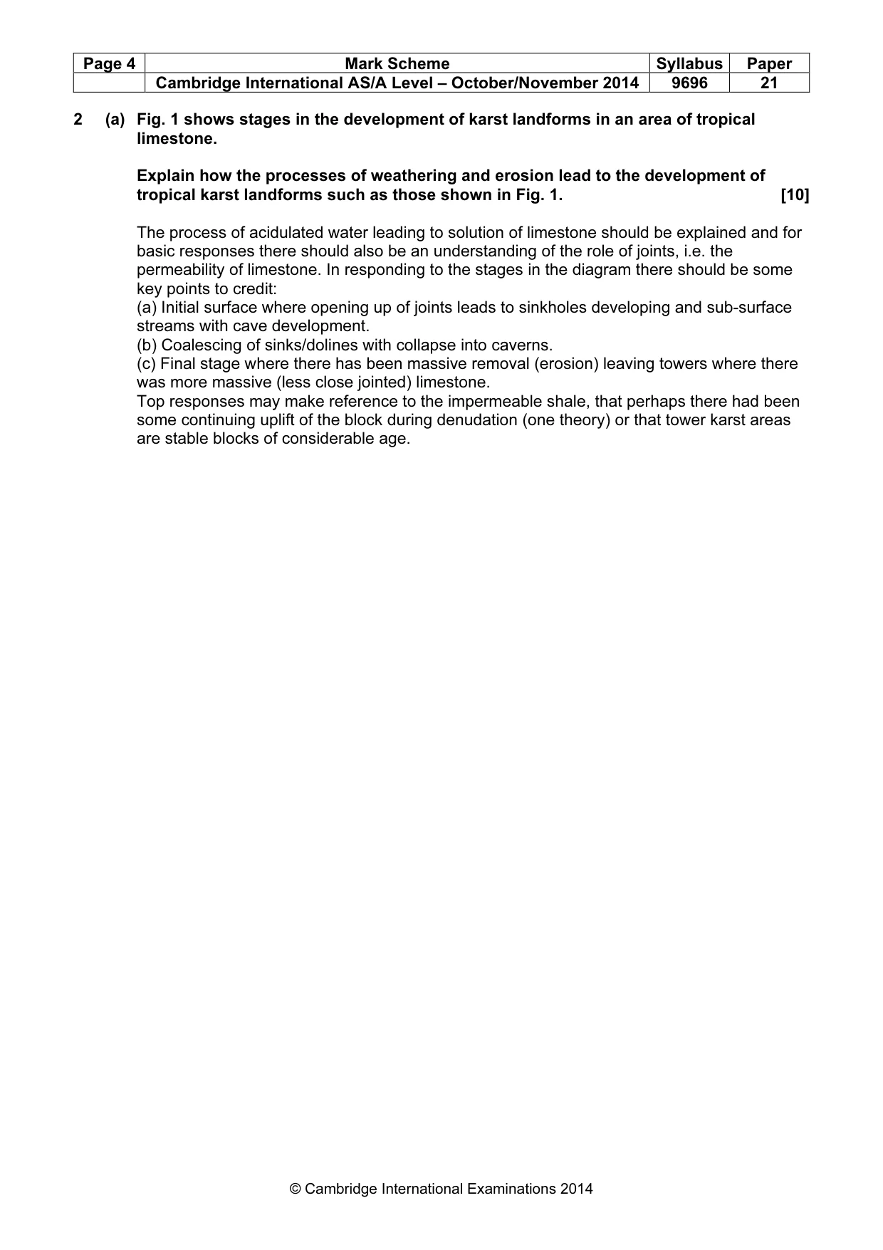 Mark scheme, page 4 of 16