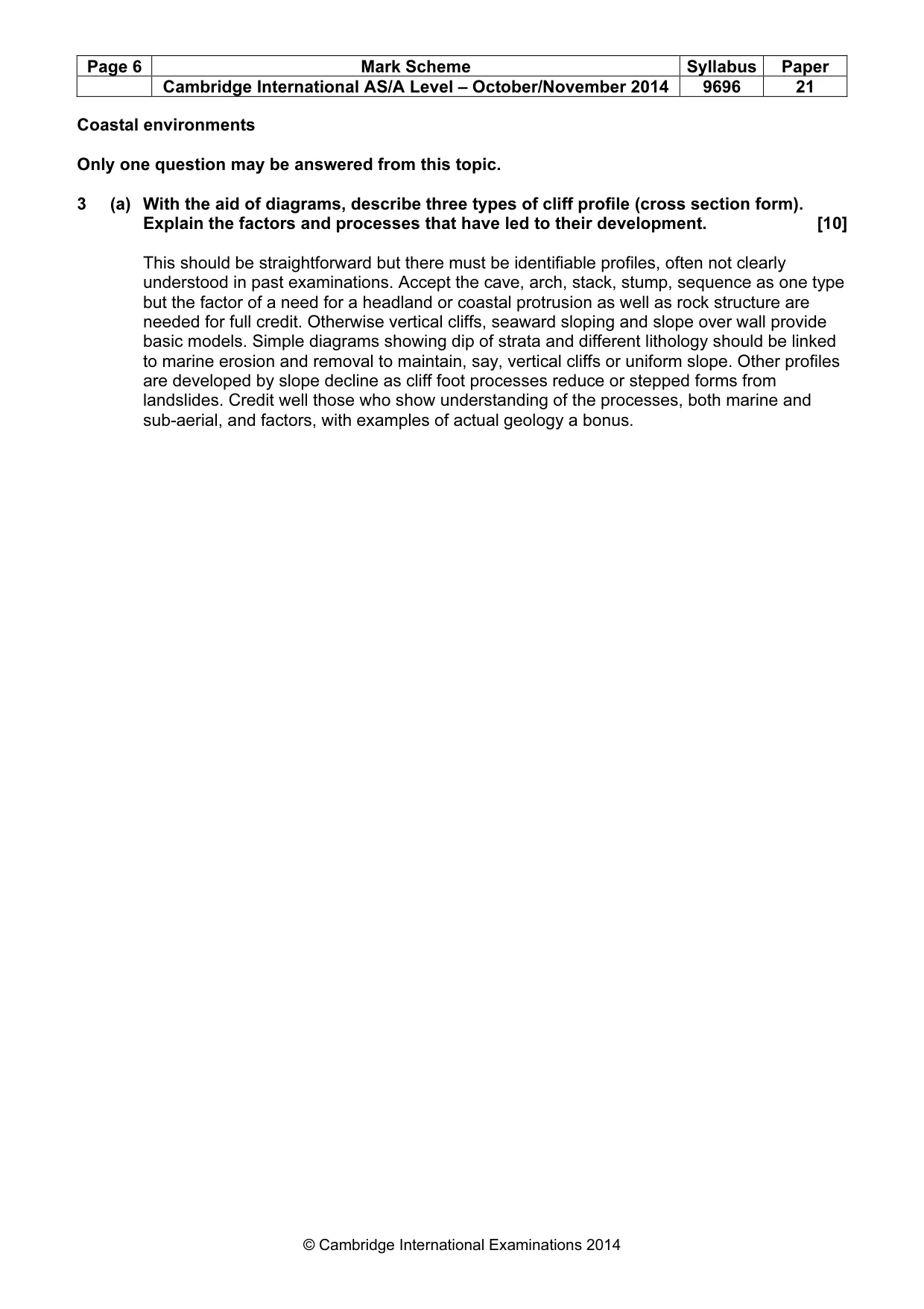 Mark scheme, page 6 of 16