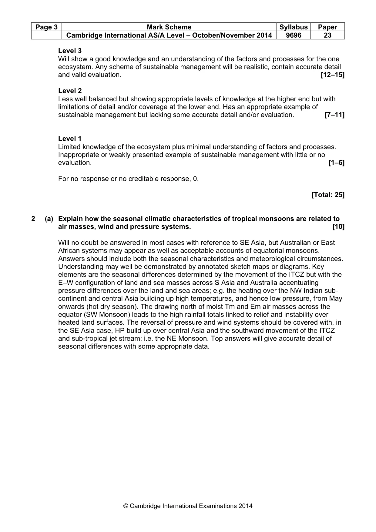 Mark scheme, page 3 of 12