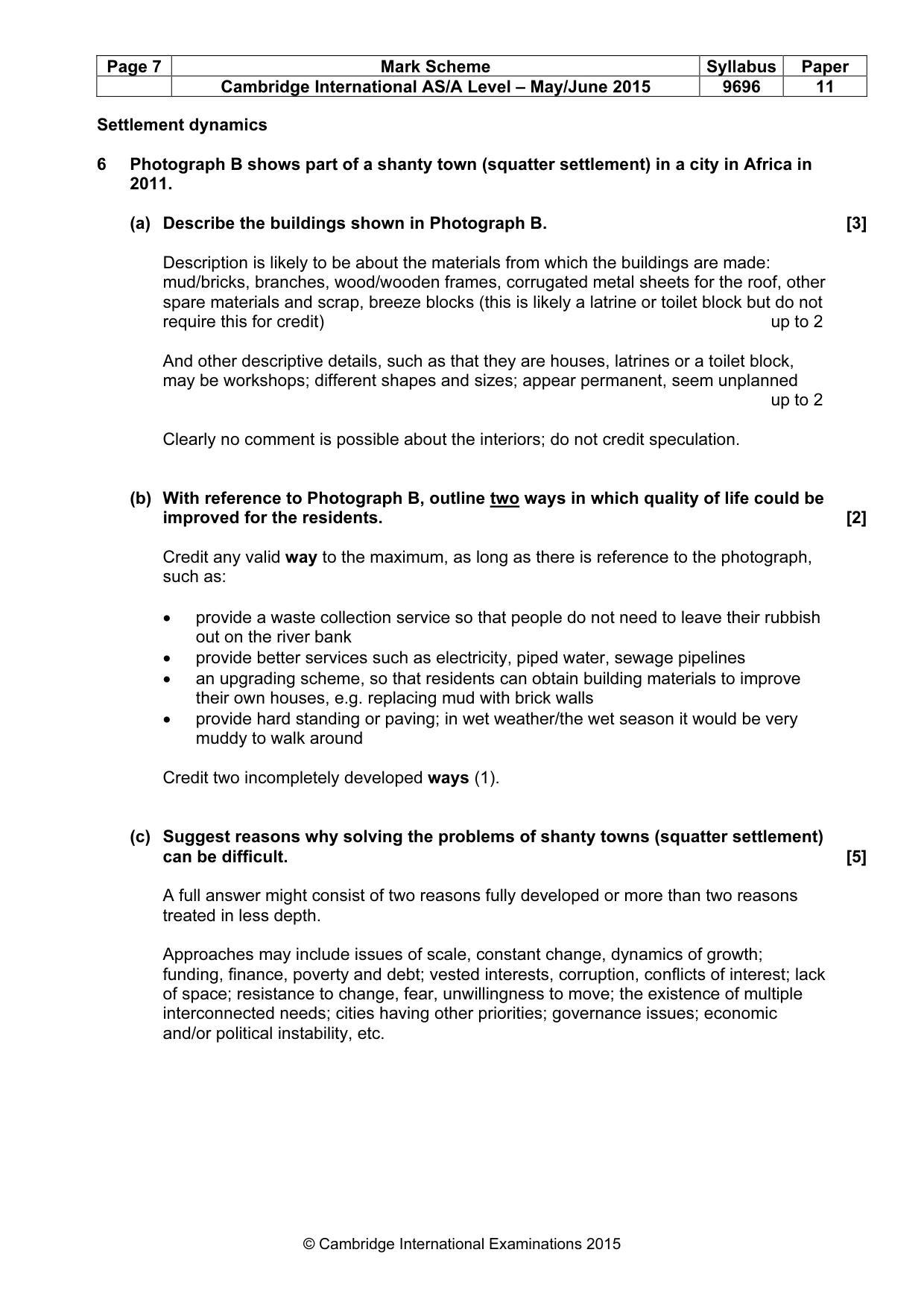 Mark scheme, page 7 of 19