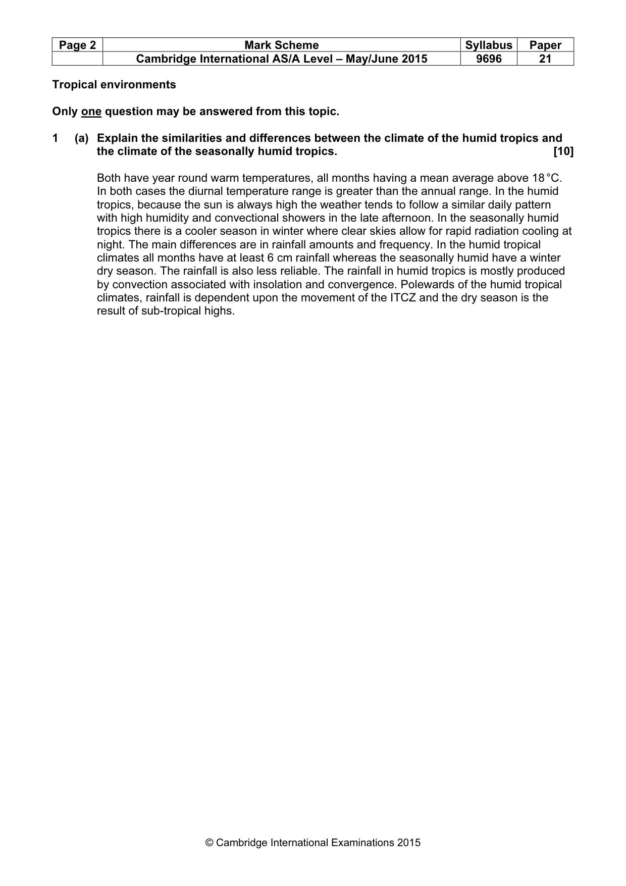Mark scheme, page 2 of 11