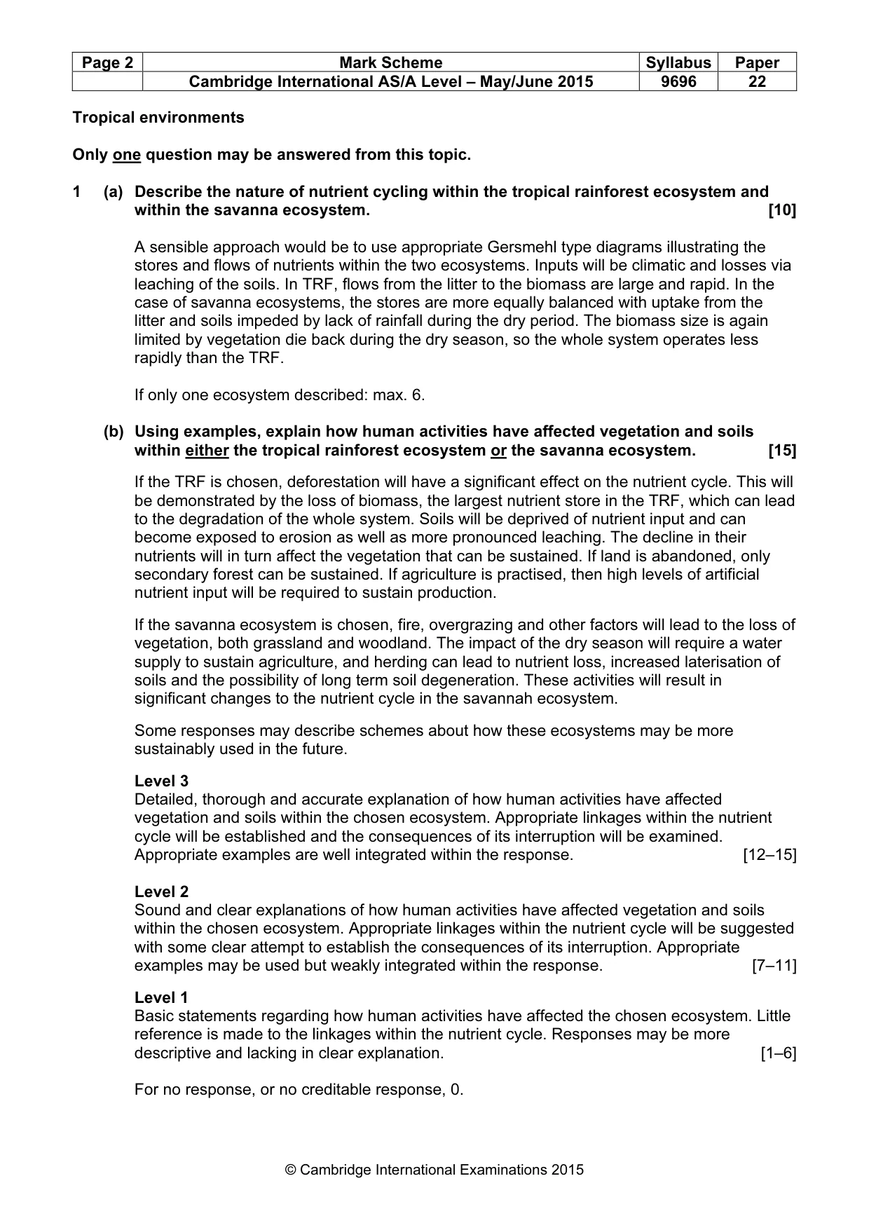 Mark scheme, page 2 of 9