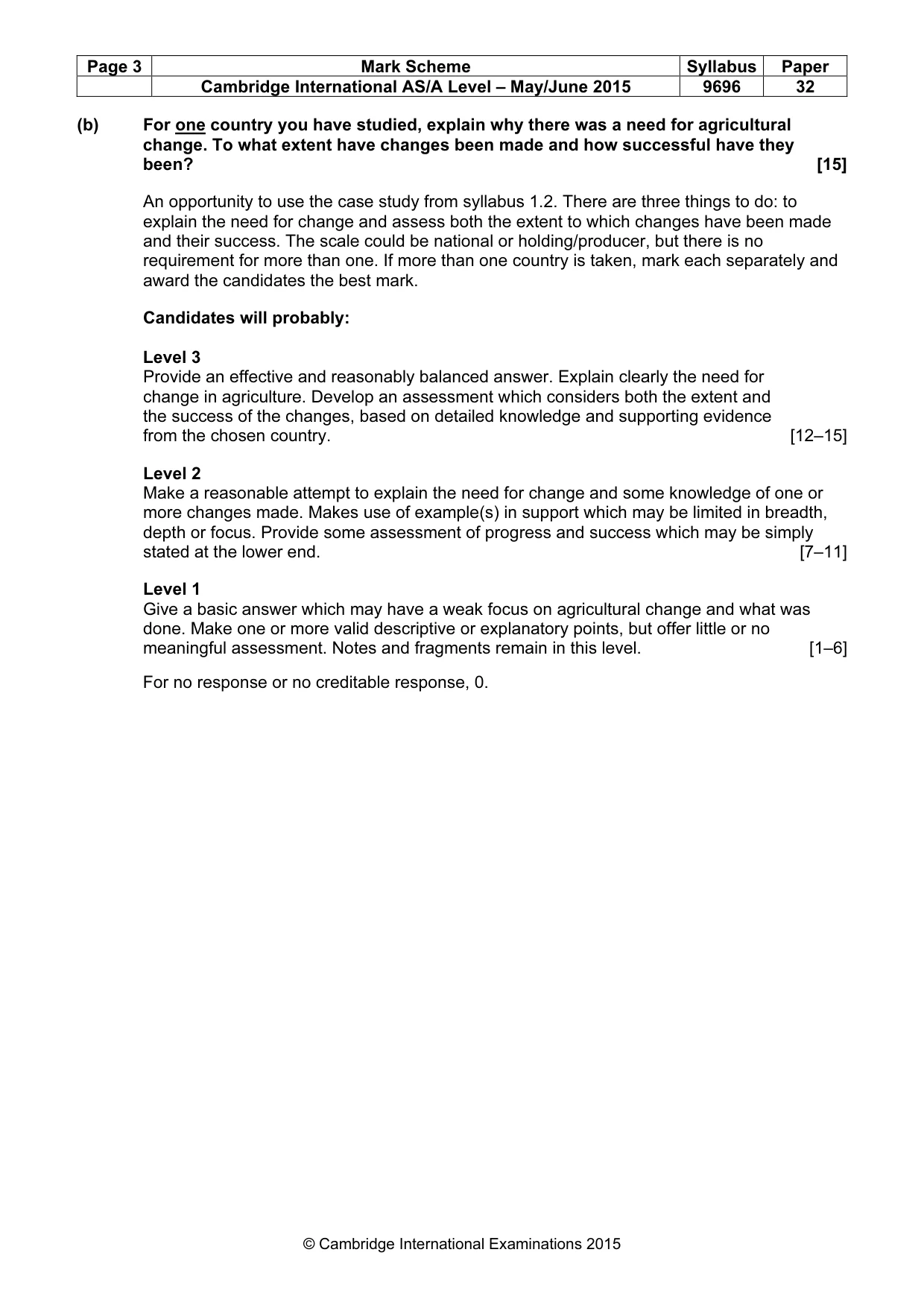Mark scheme, page 3 of 14