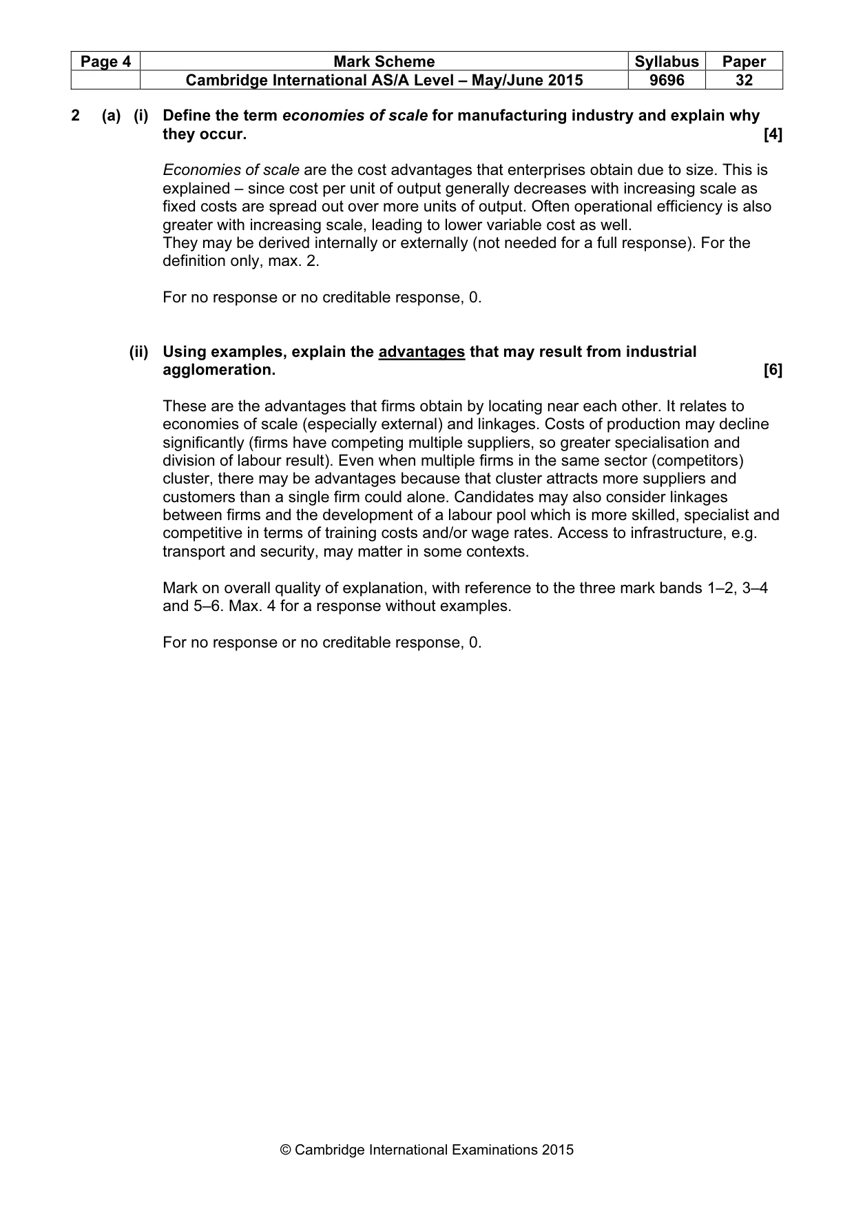 Mark scheme, page 4 of 14