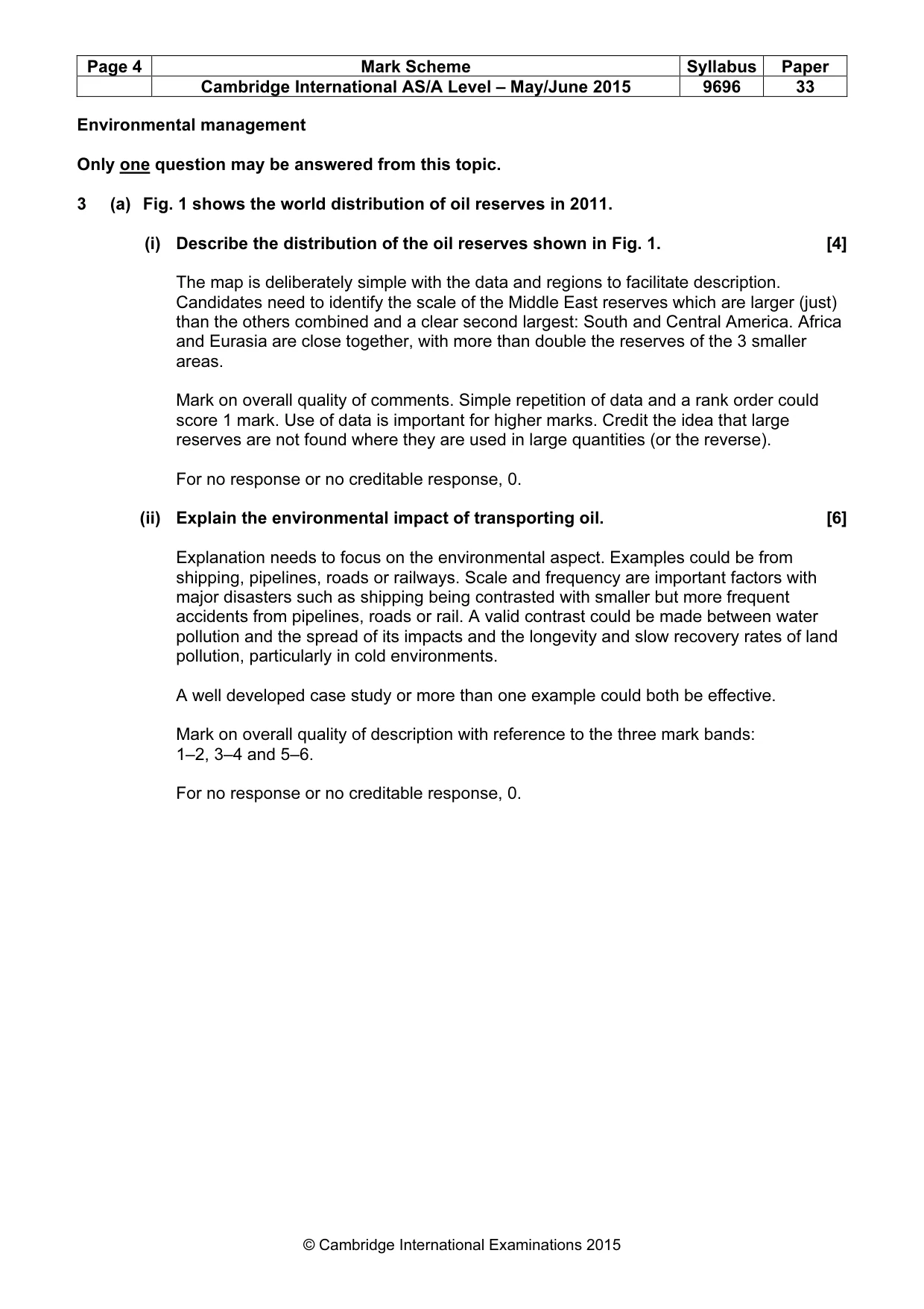 Mark scheme, page 4 of 11