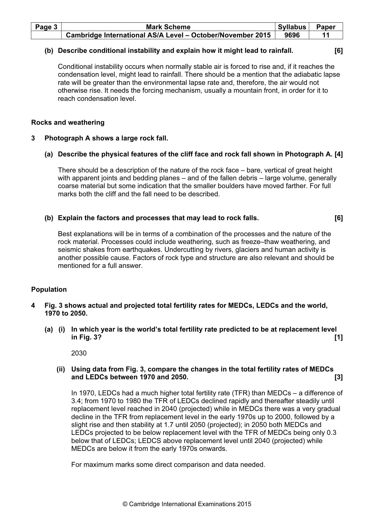 Mark scheme, page 3 of 14