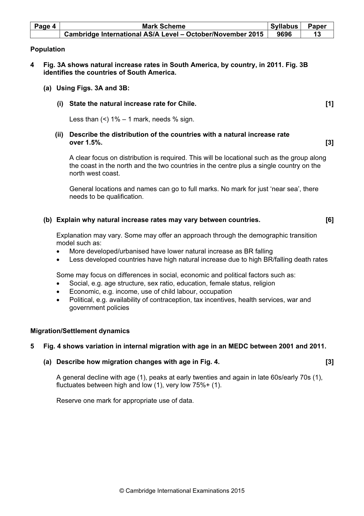 Mark scheme, page 4 of 17