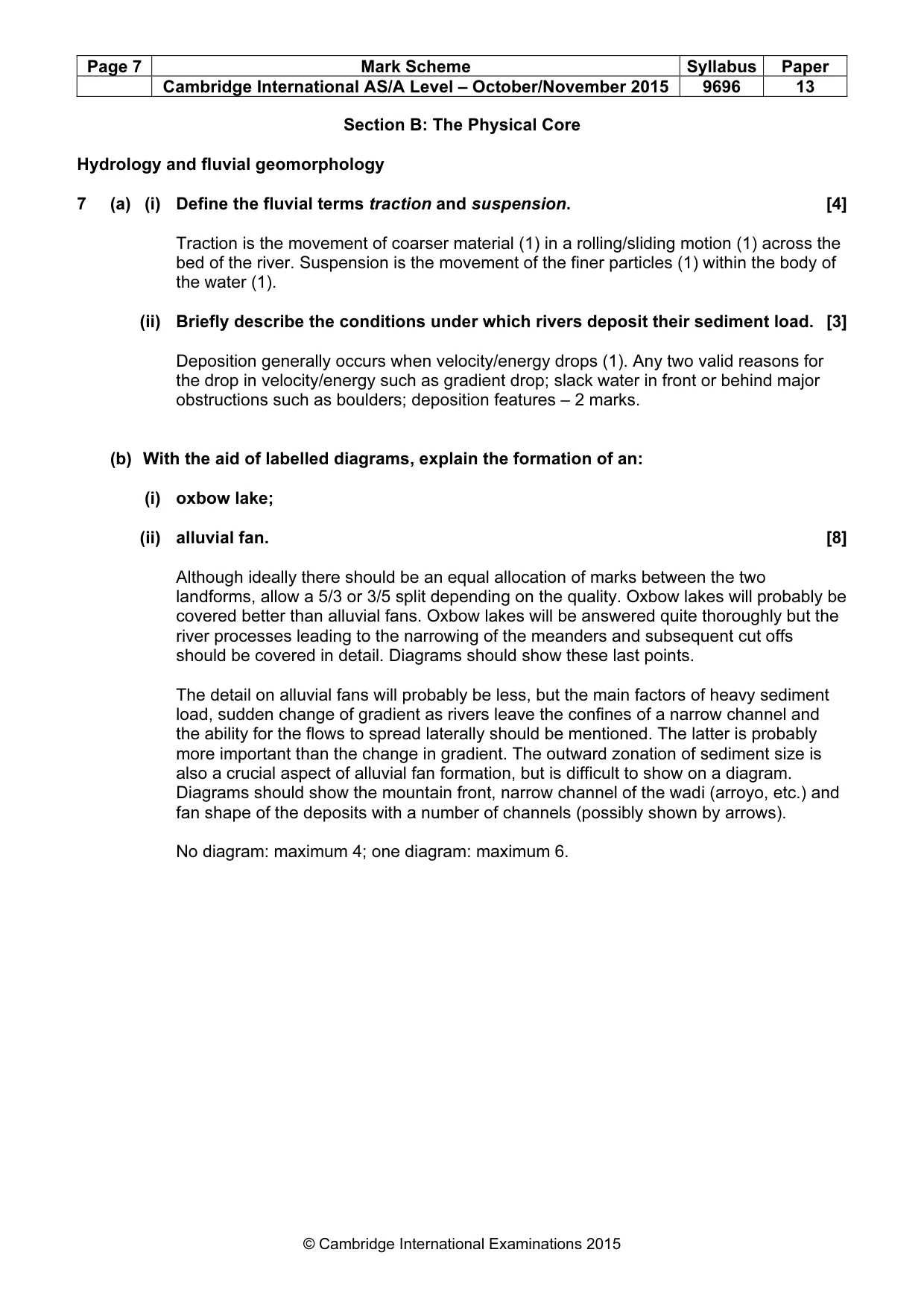Mark scheme, page 7 of 17