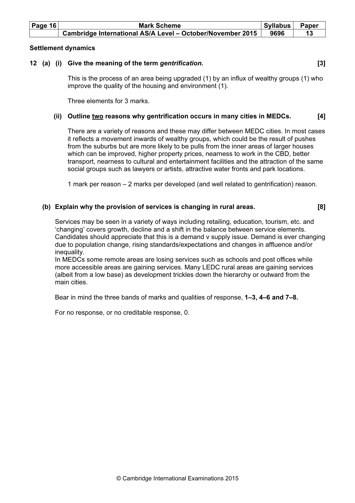 Mark scheme, page 16 of 17