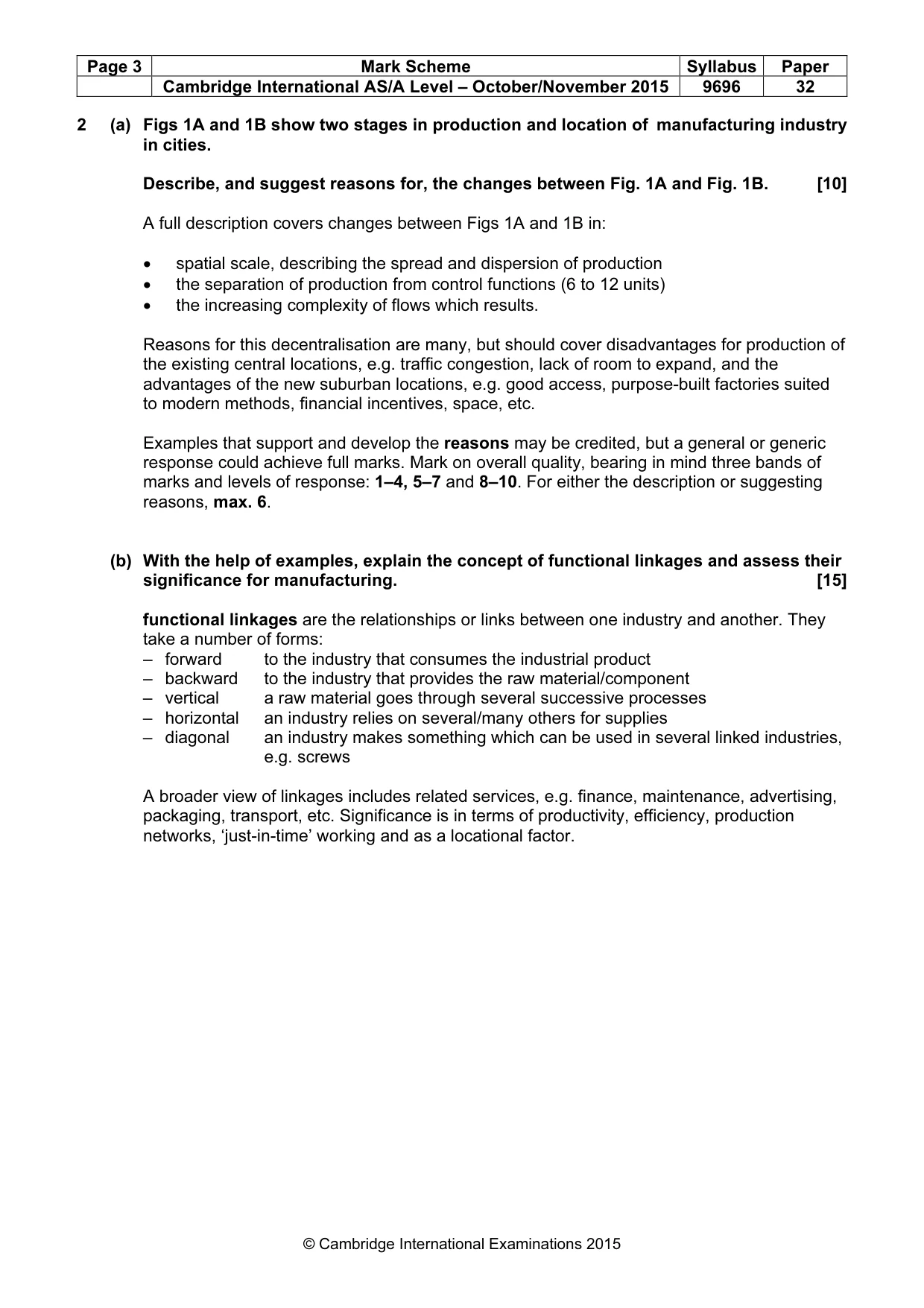 Mark scheme, page 3 of 11