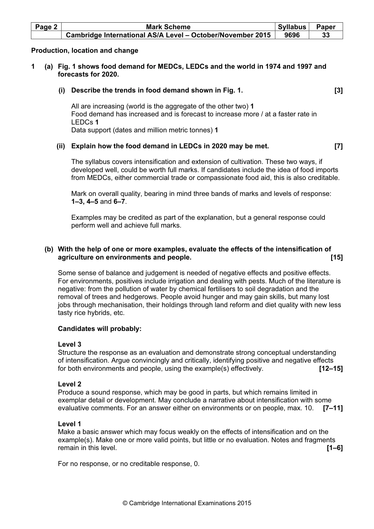 Mark scheme, page 2 of 10