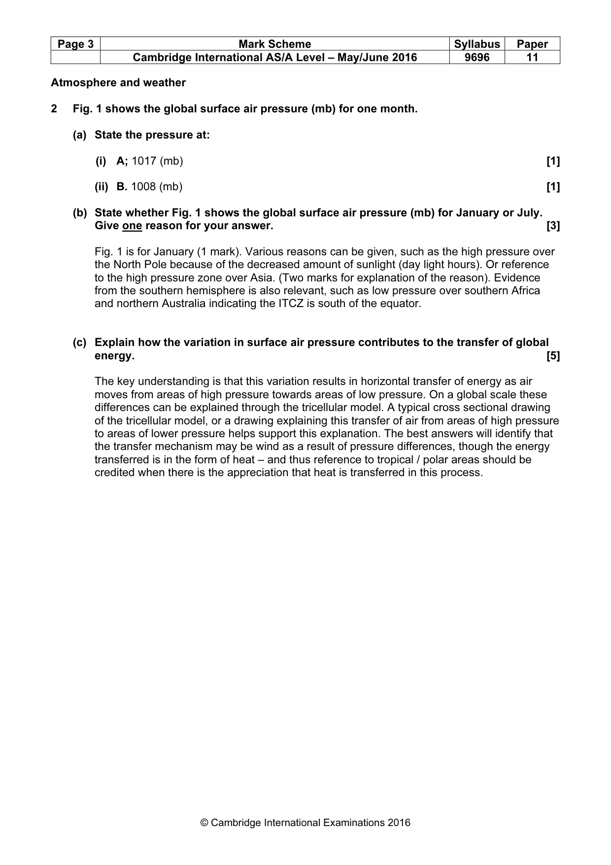 Mark scheme, page 3 of 19