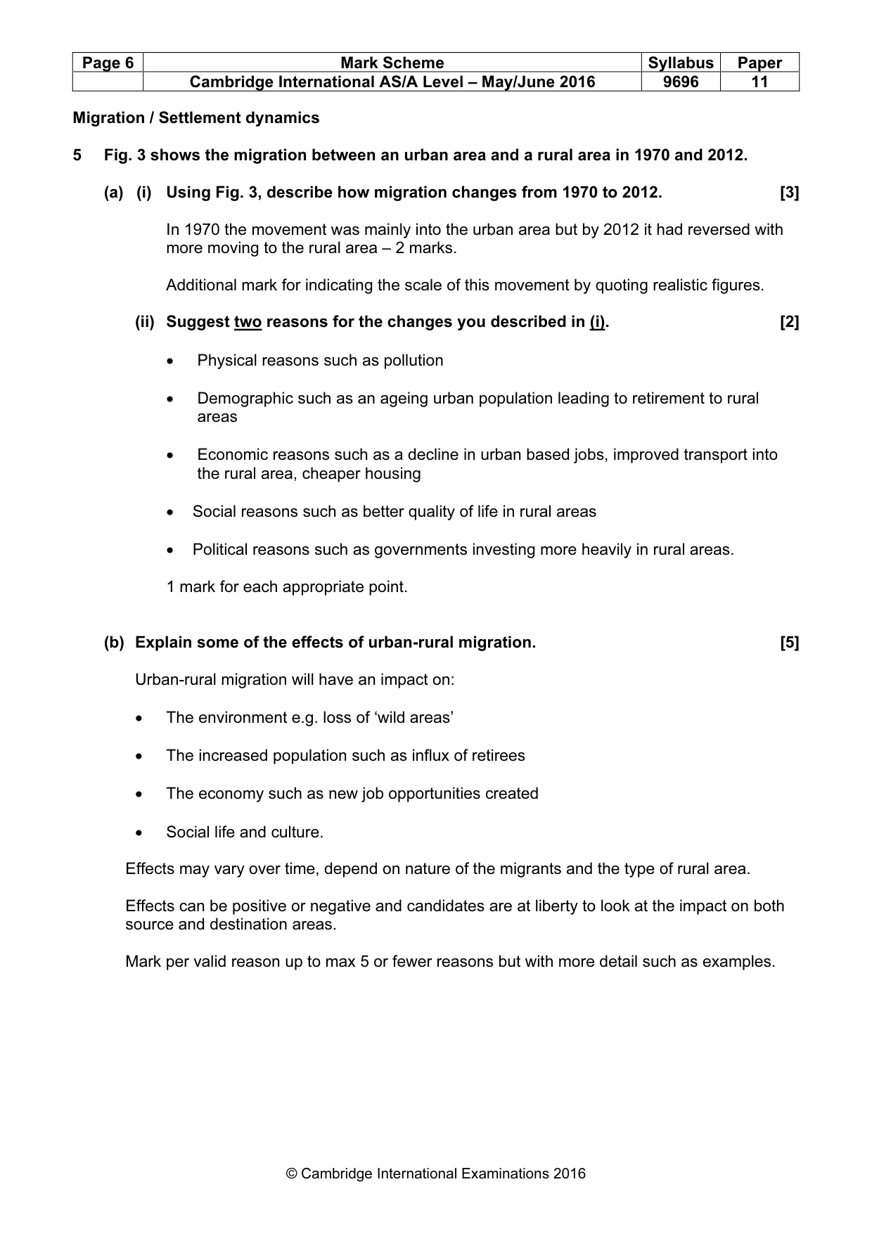 Mark scheme, page 6 of 19