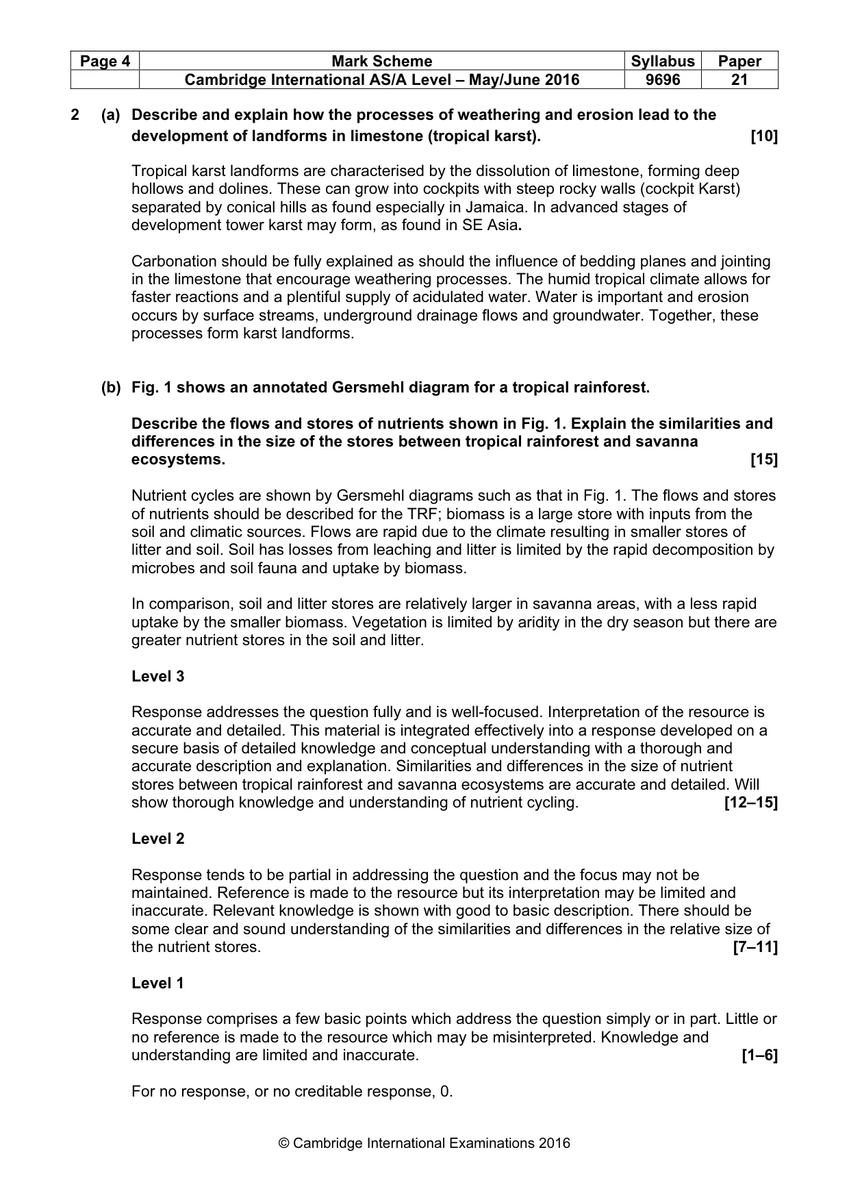 Mark scheme, page 4 of 15