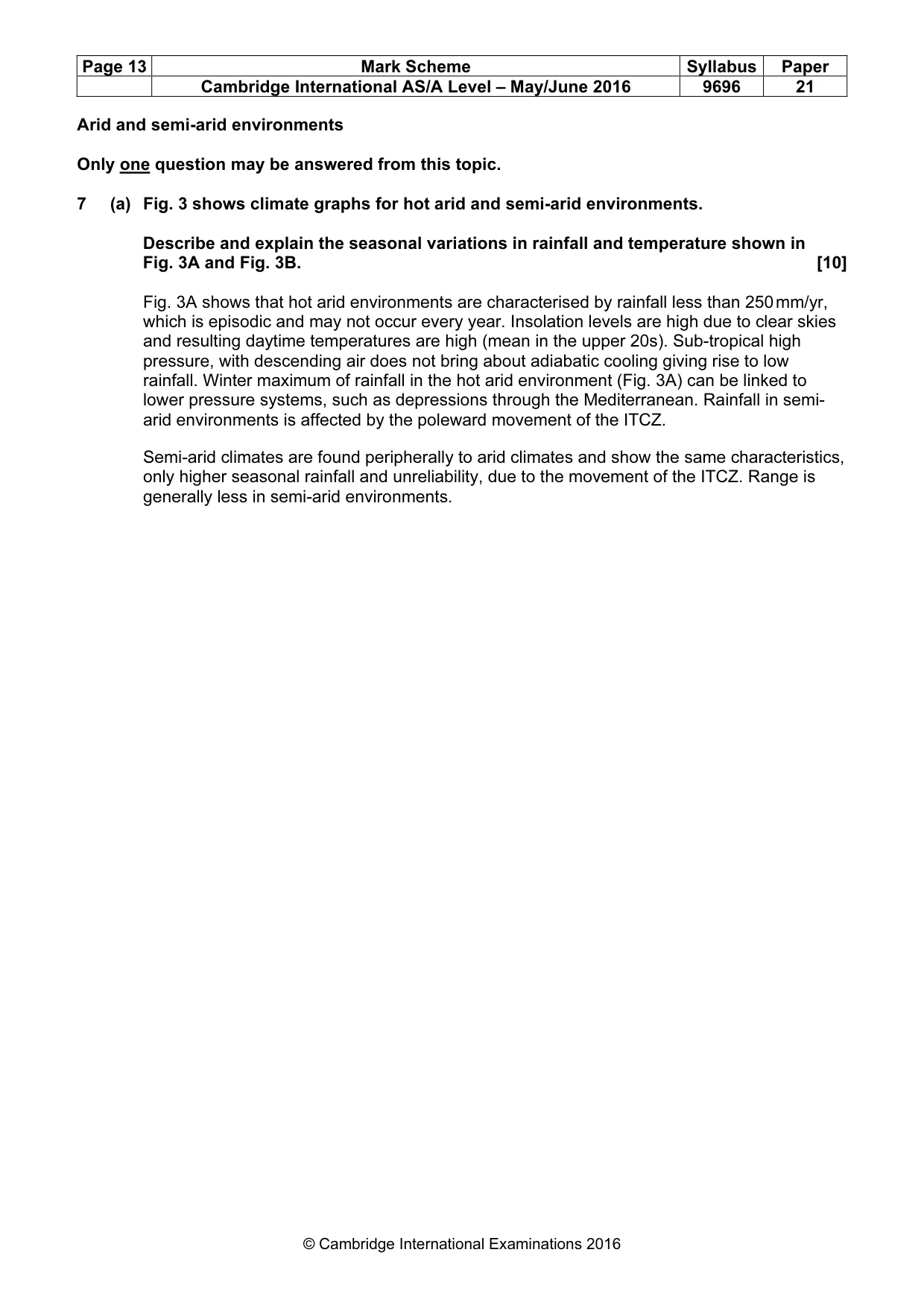 Mark scheme, page 13 of 15