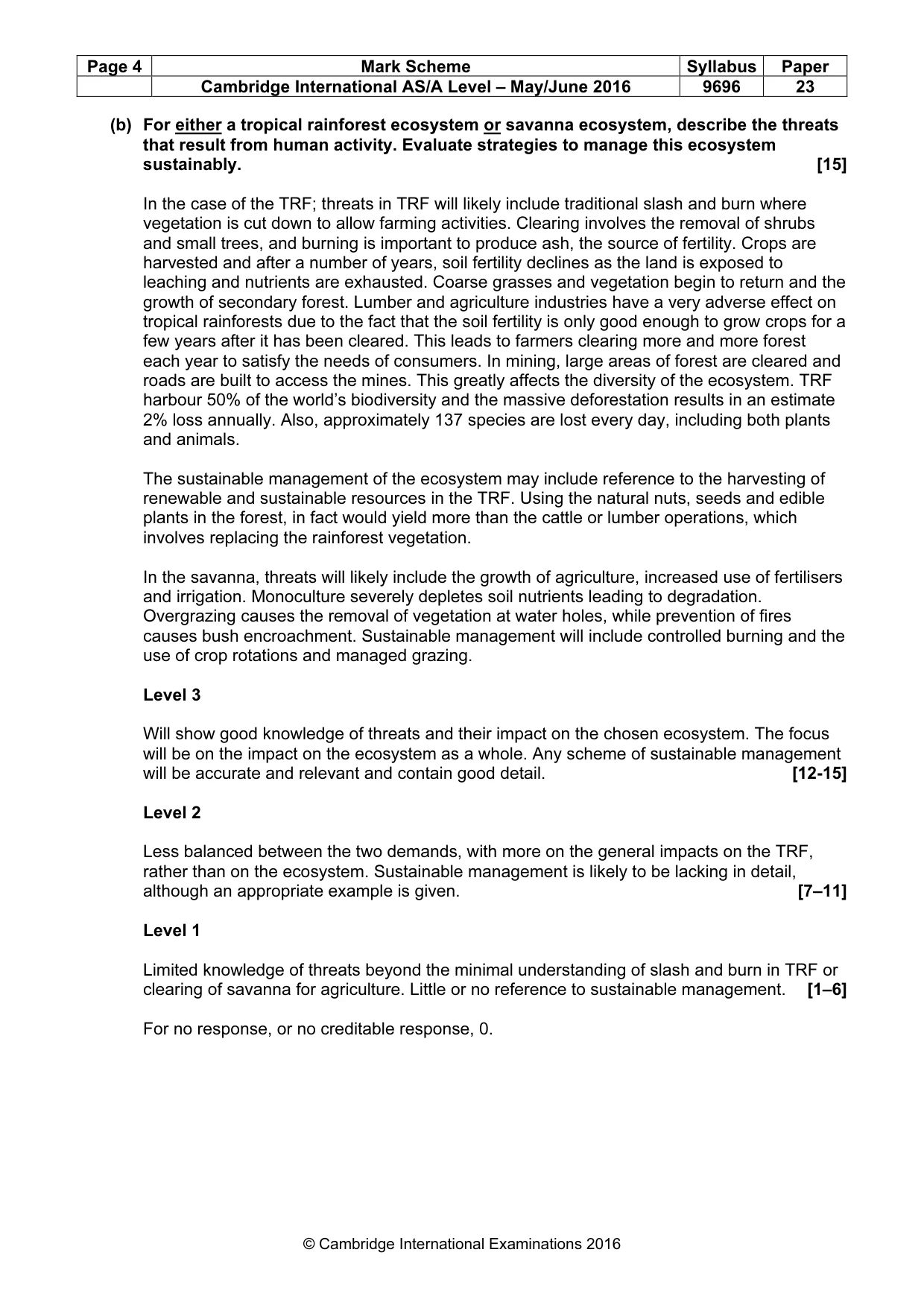 Mark scheme, page 4 of 13