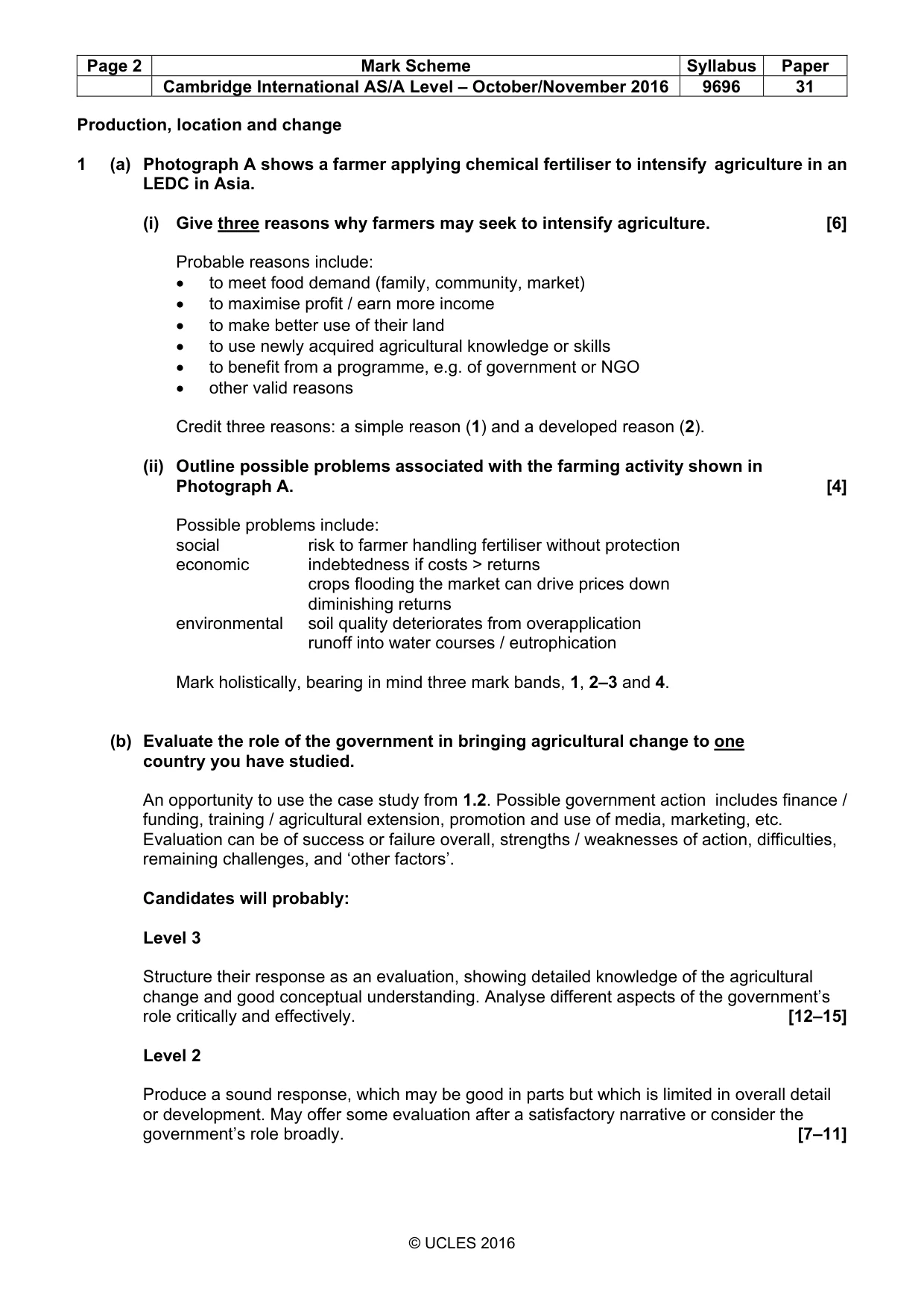 Mark scheme, page 2 of 13