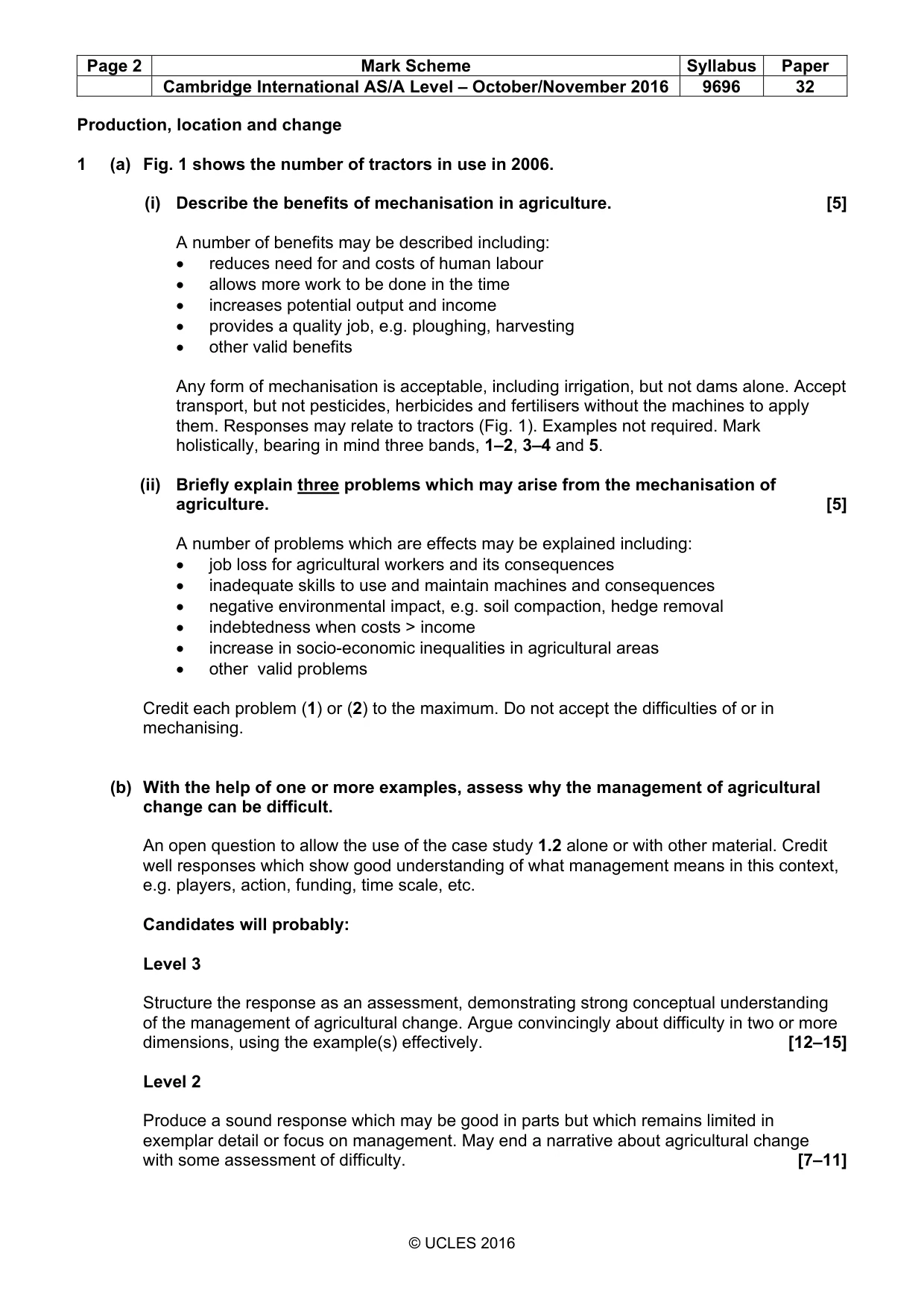 Mark scheme, page 2 of 13