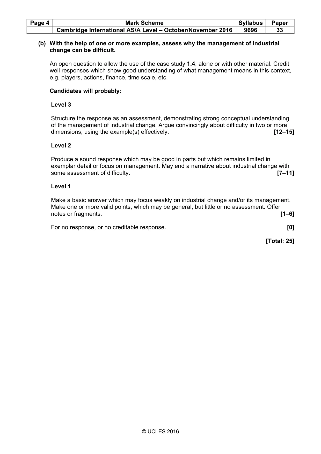 Mark scheme, page 4 of 13