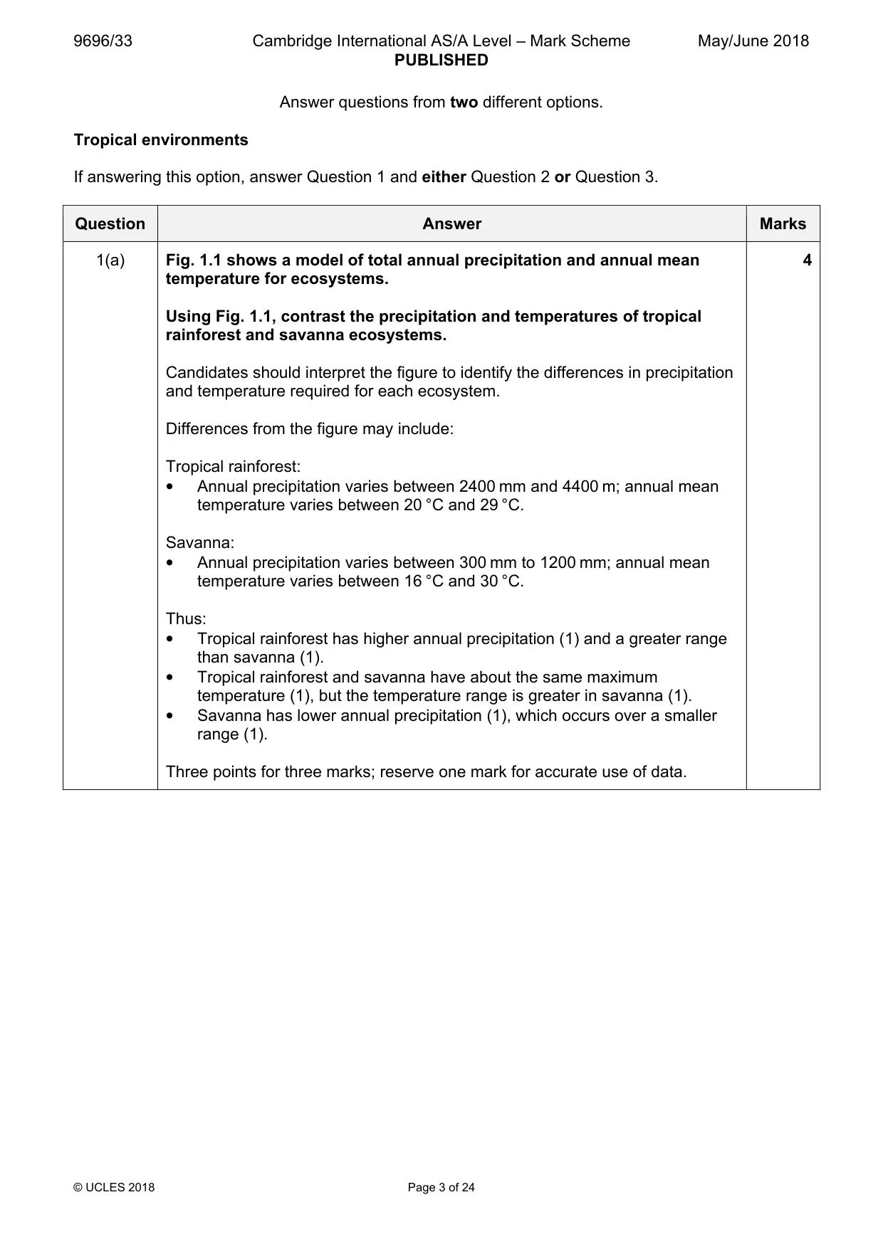Mark scheme, page 3 of 24