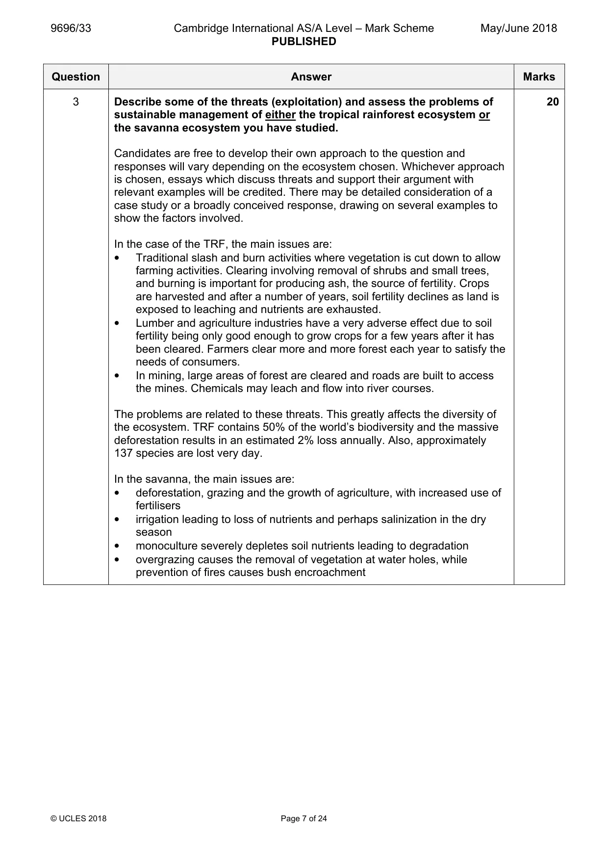 Mark scheme, page 7 of 24