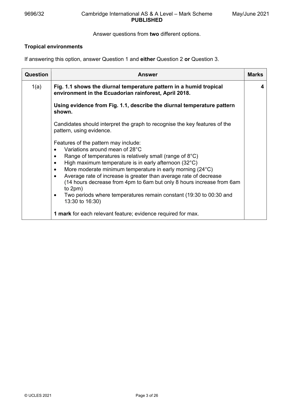 Mark scheme, page 3 of 26