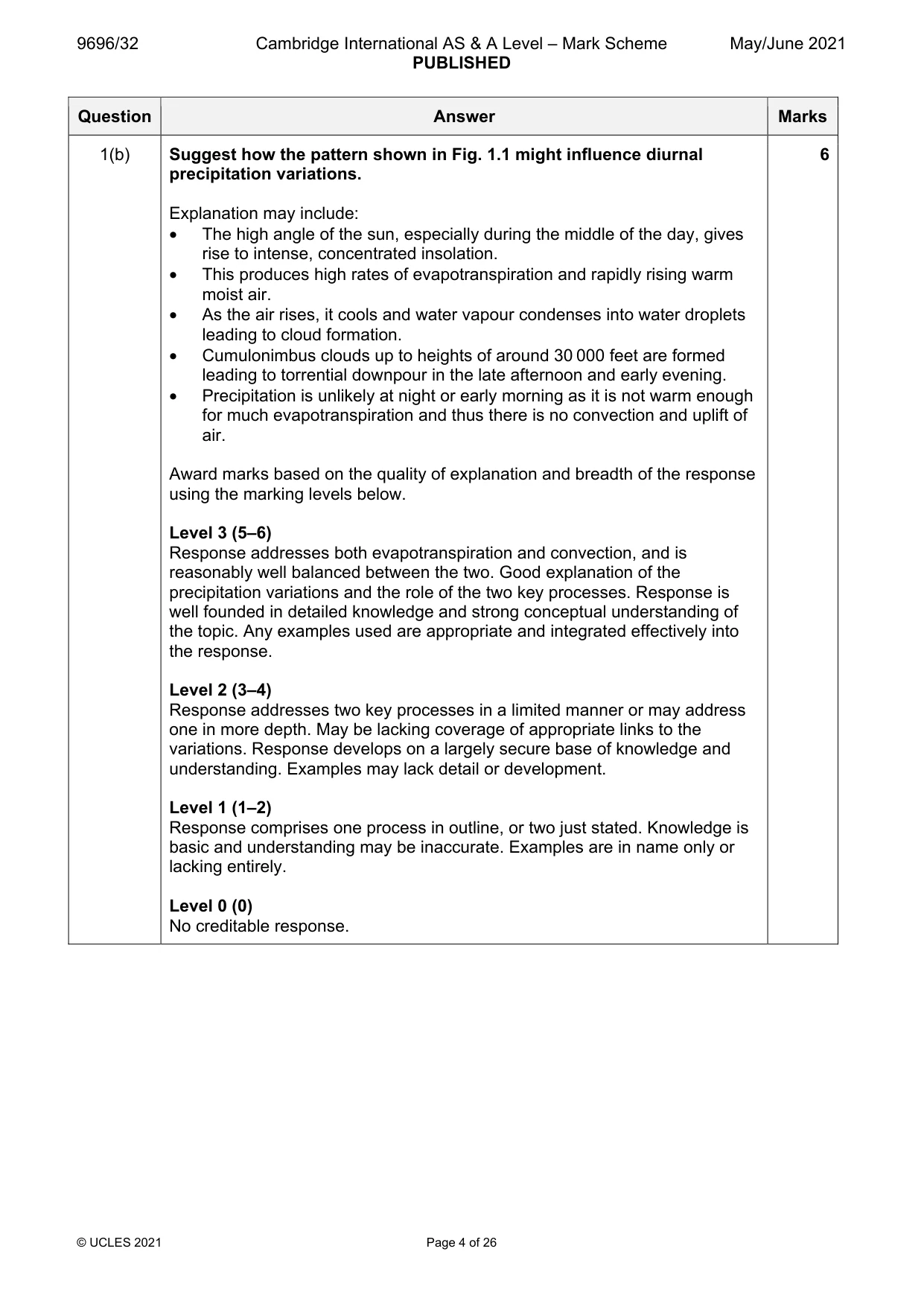Mark scheme, page 4 of 26