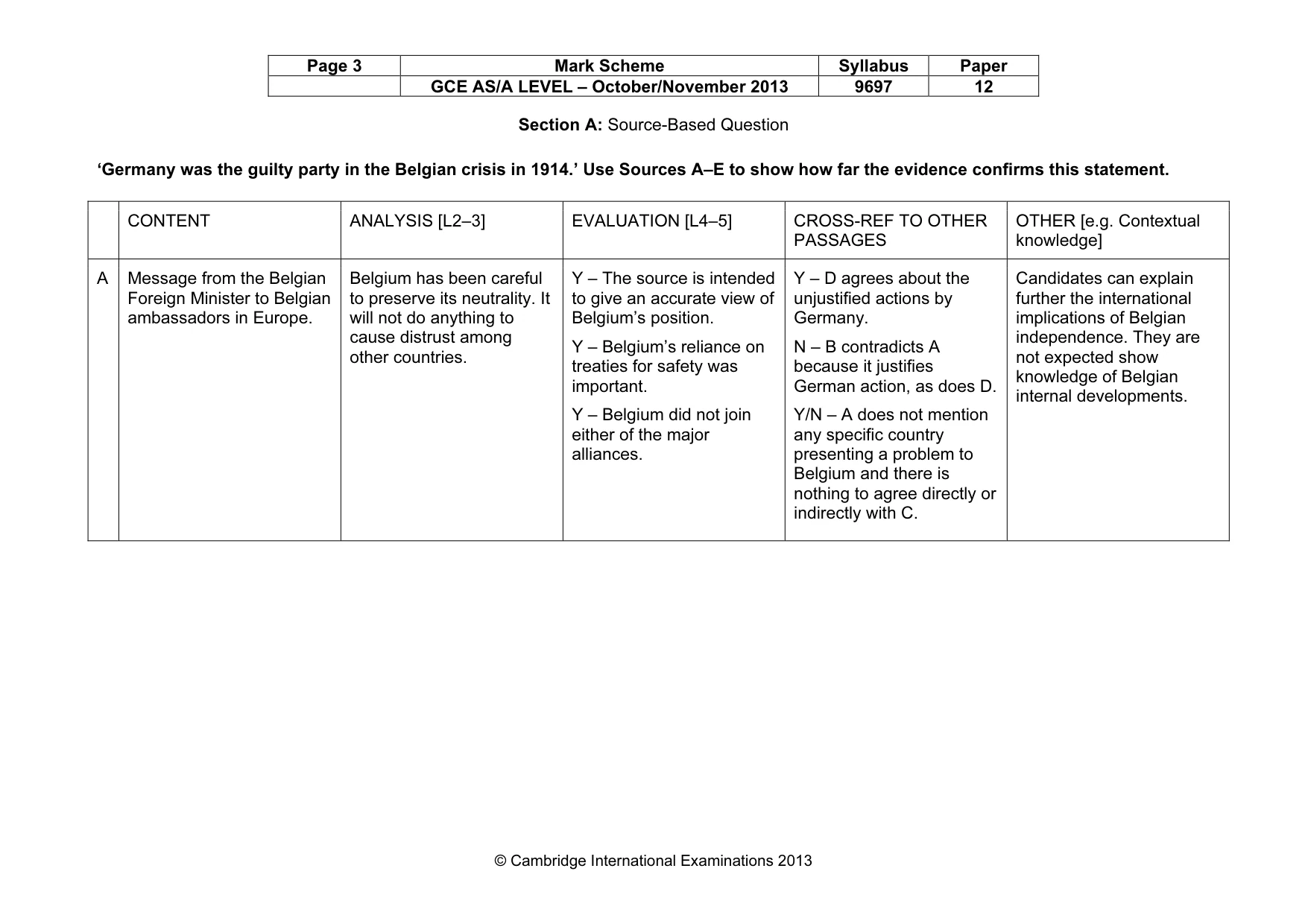 Mark scheme, page 3 of 11