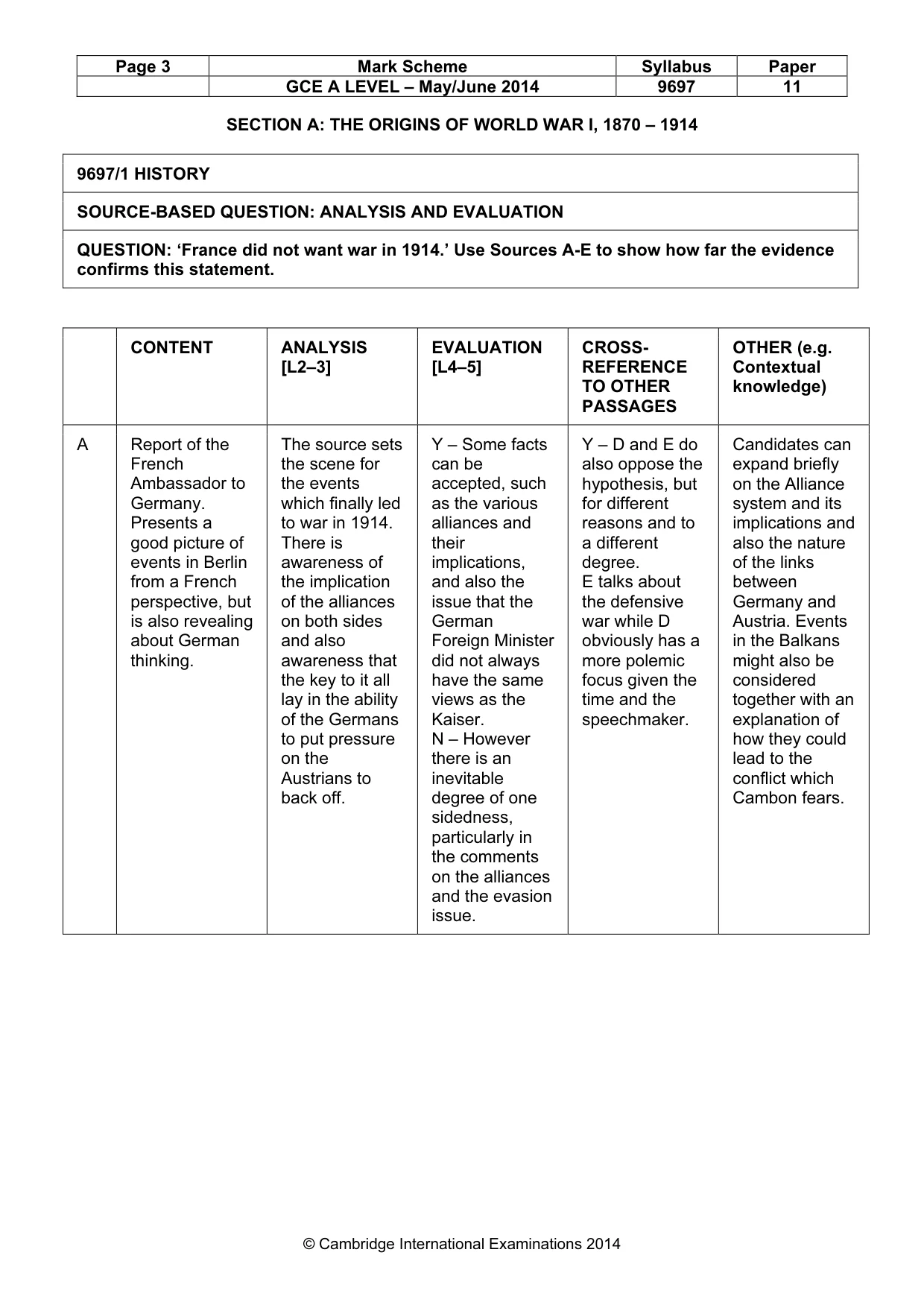 Mark scheme, page 3 of 12