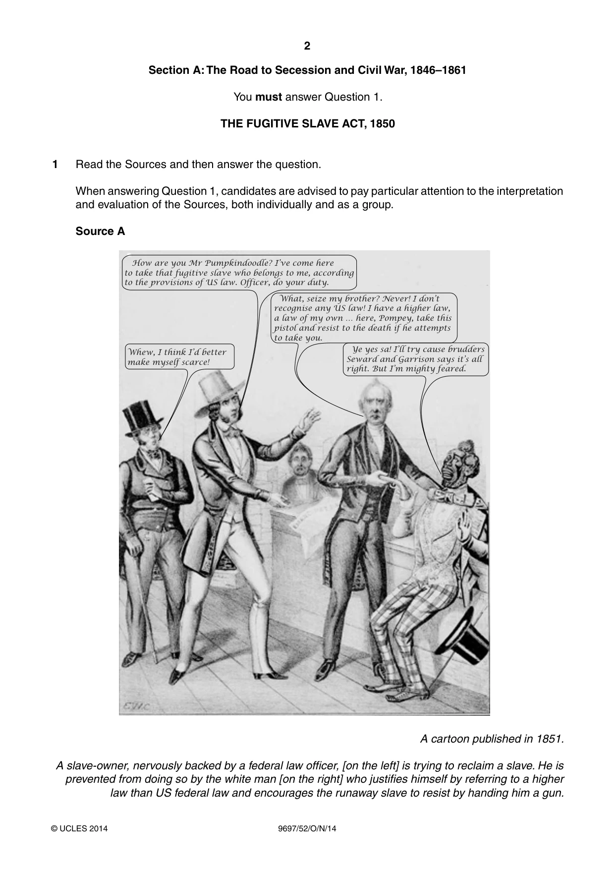 Cambridge A Level History (pre-2015) 9697 2014 Oct/Nov Paper 5 · Variant 2 question paper, page 2 of 4
