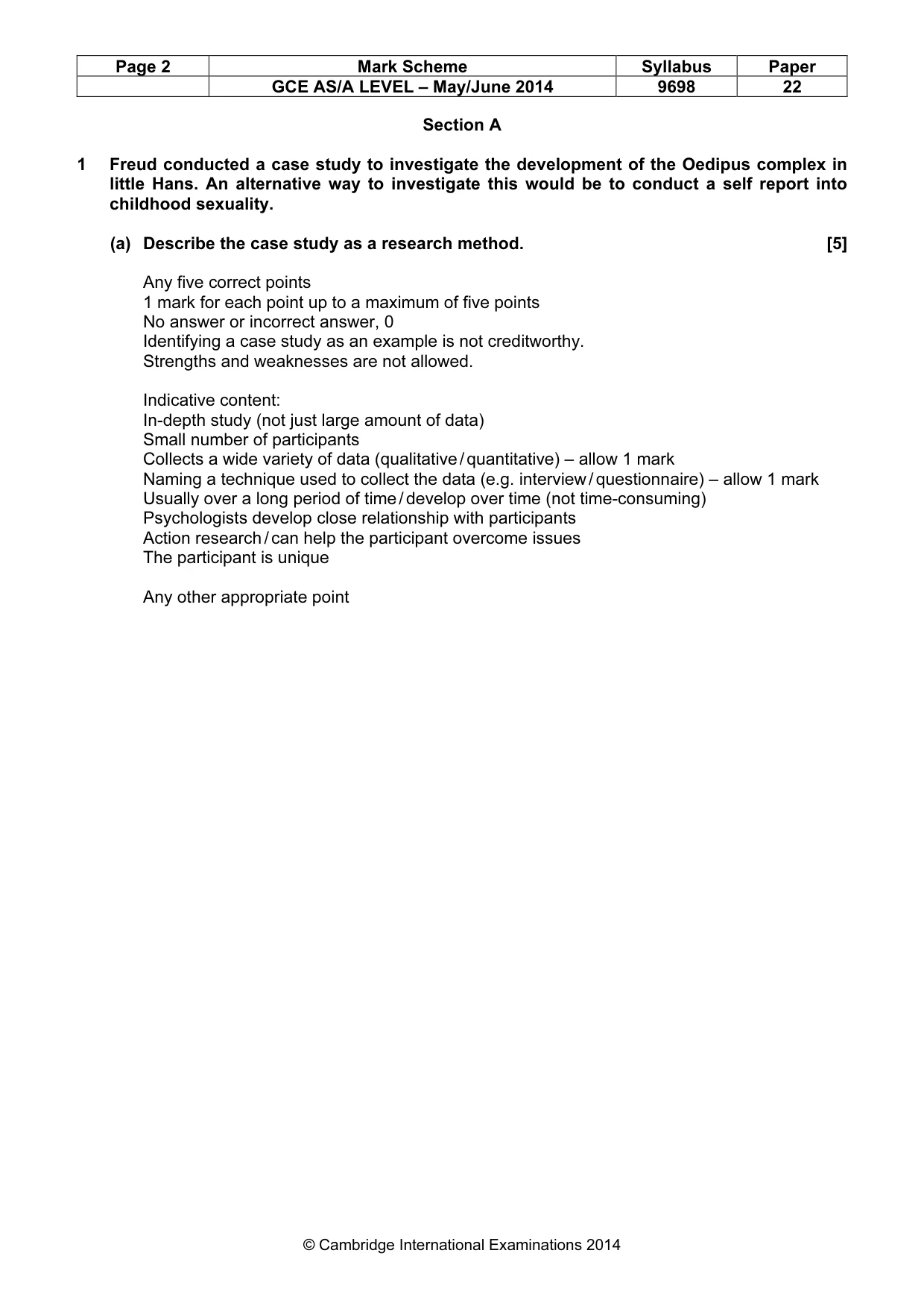 Mark scheme, page 2 of 12