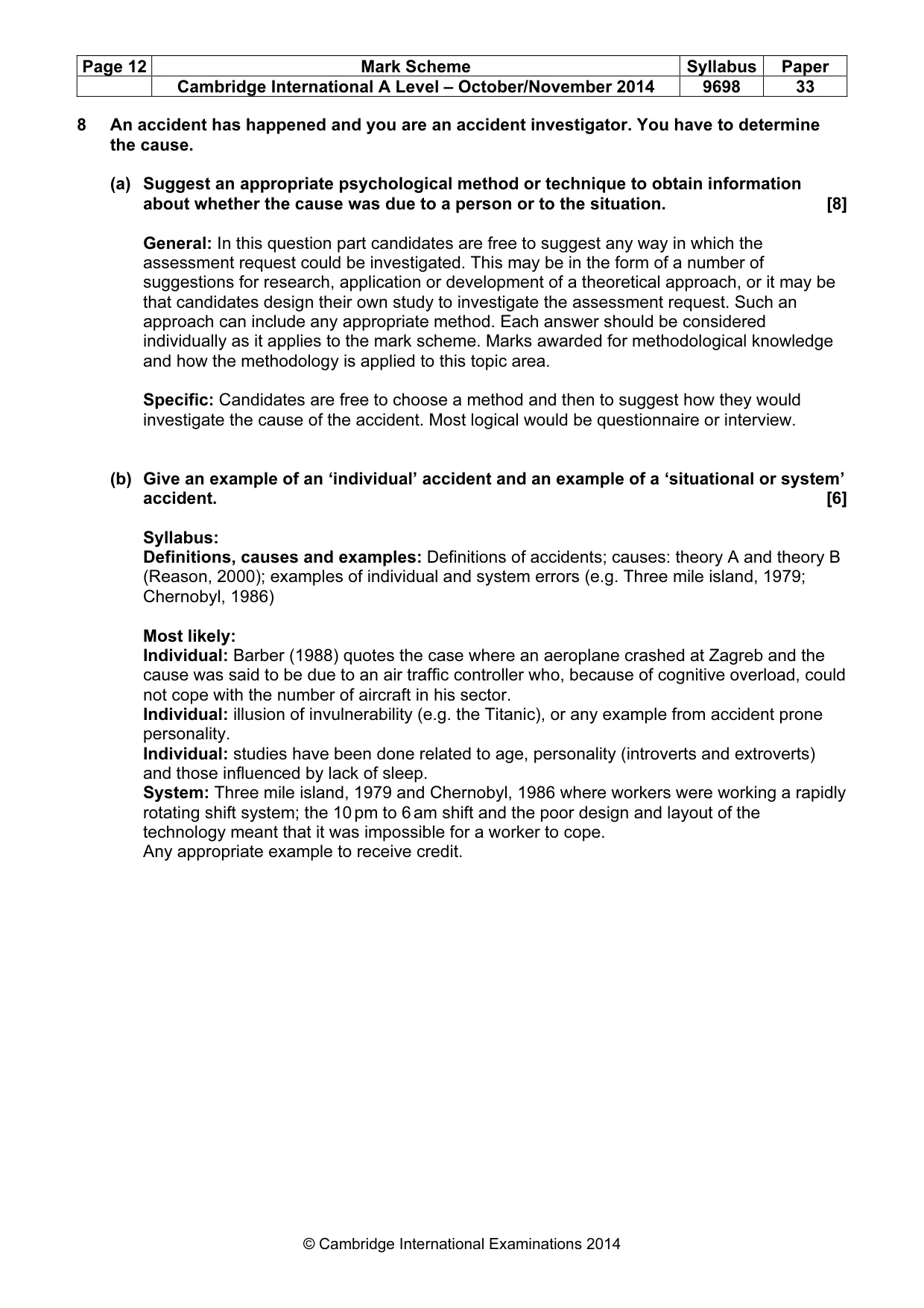 Mark scheme, page 12 of 24