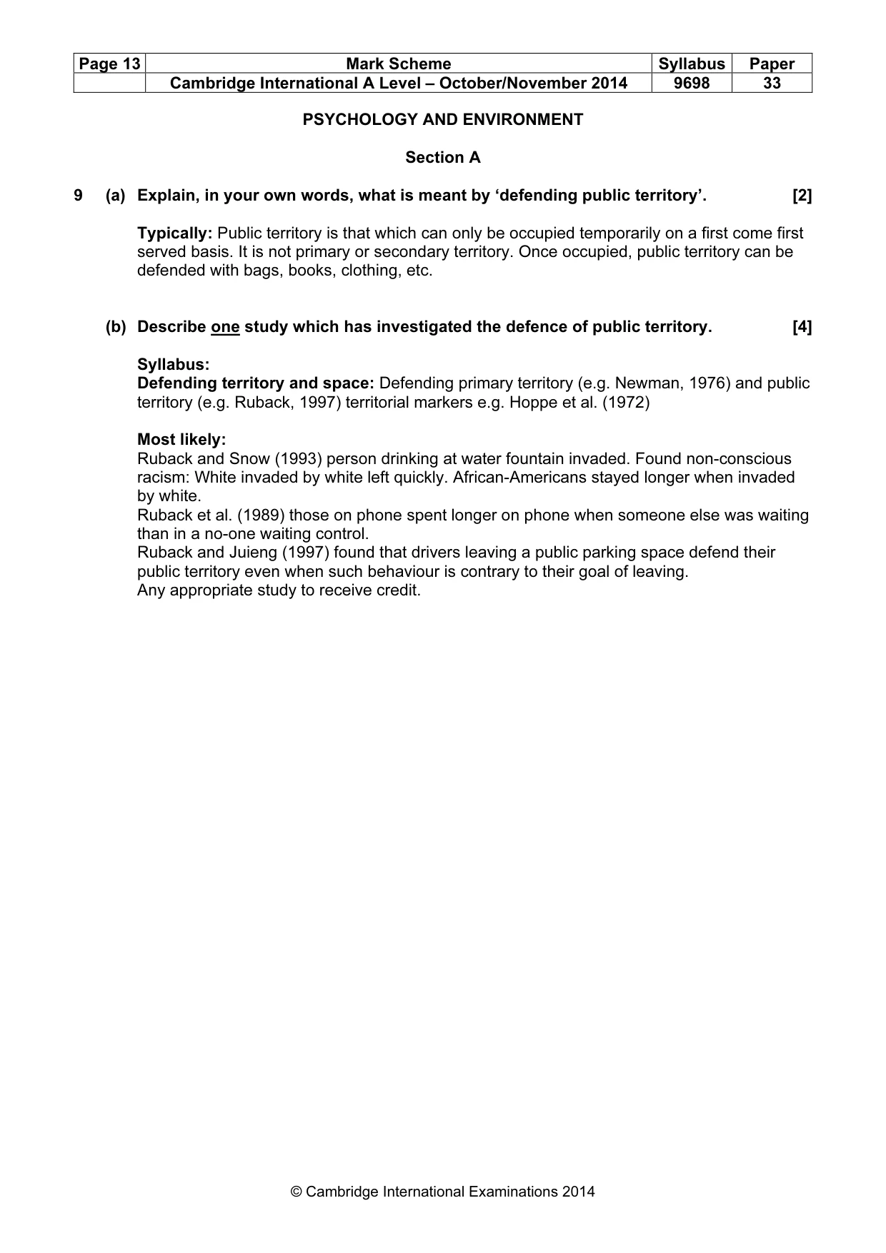 Mark scheme, page 13 of 24