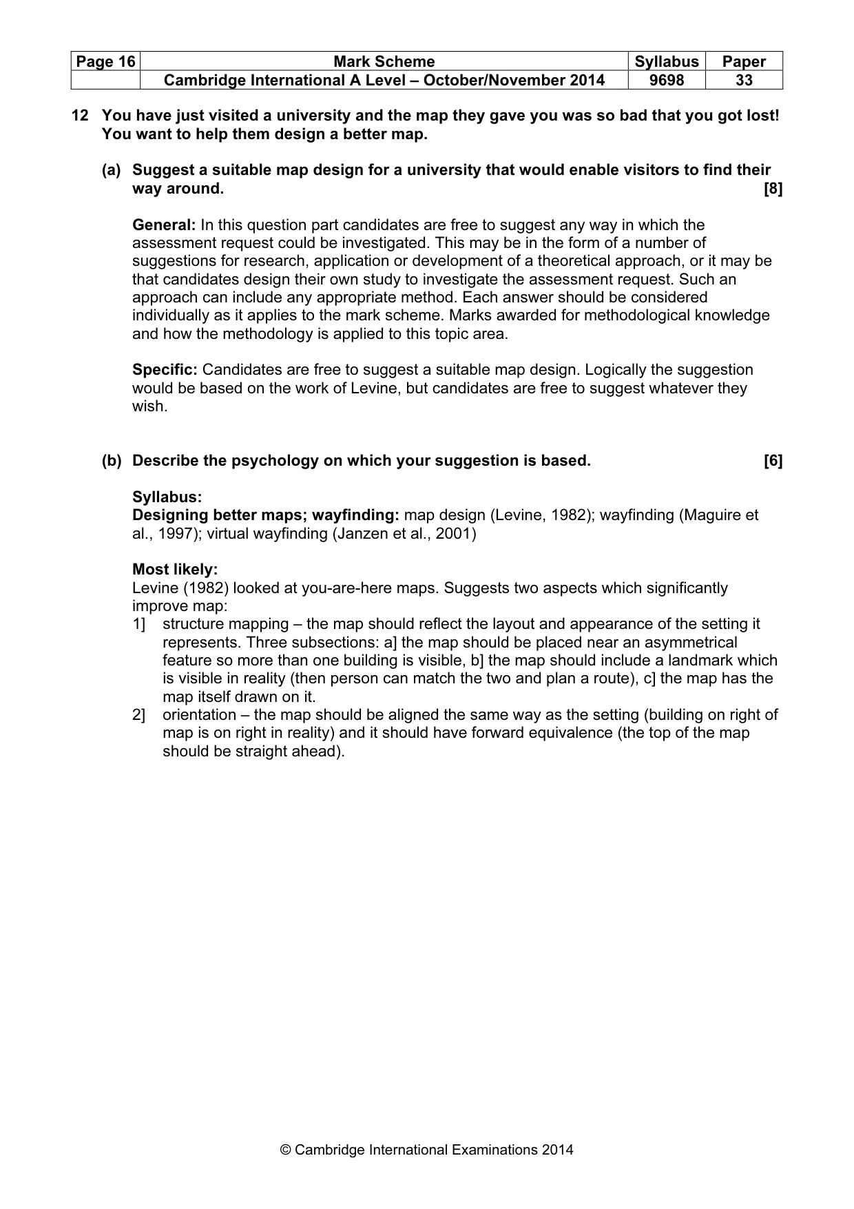 Mark scheme, page 16 of 24
