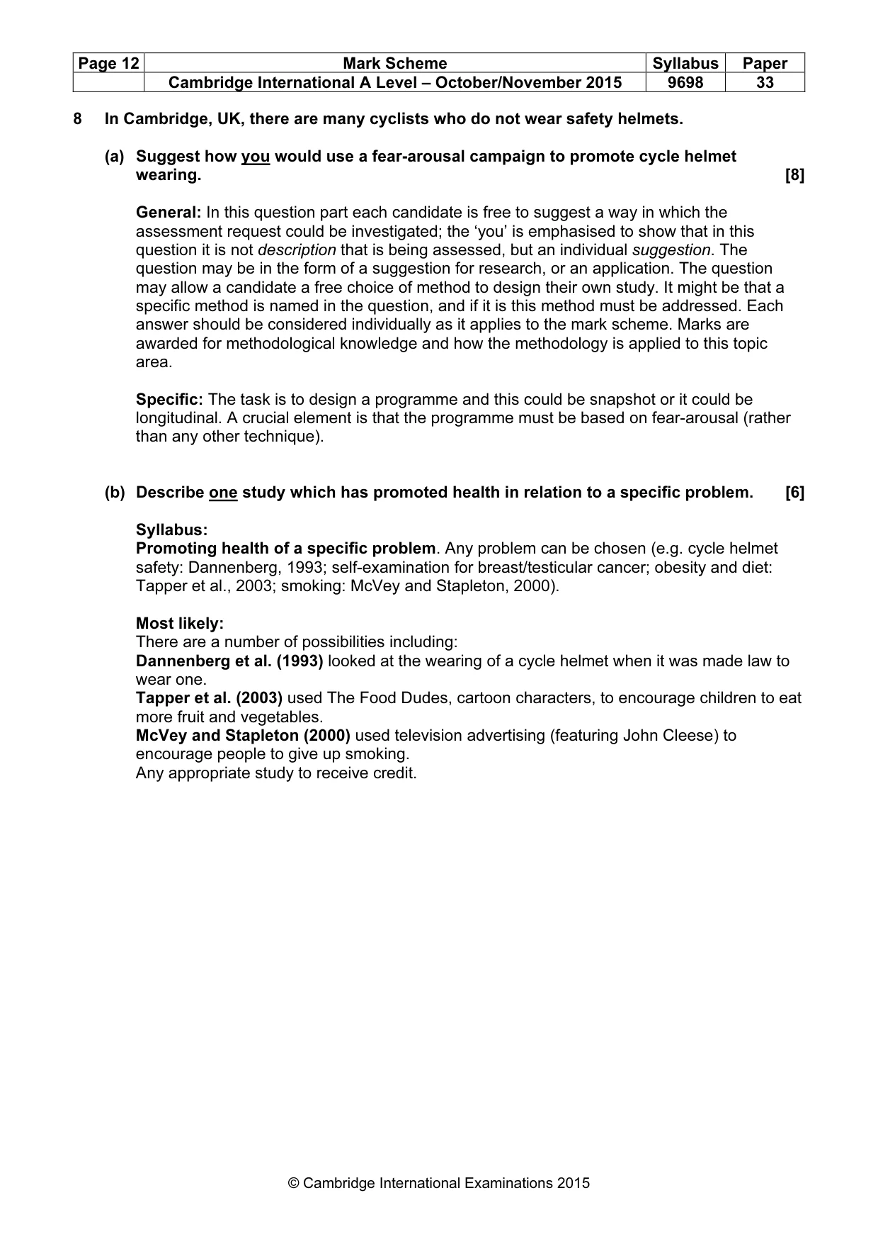 Mark scheme, page 12 of 24