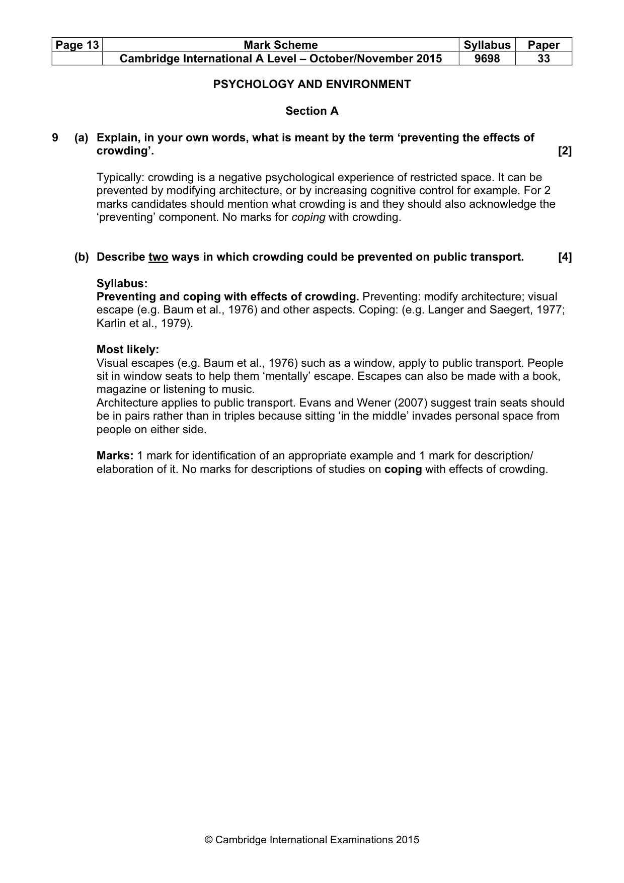 Mark scheme, page 13 of 24