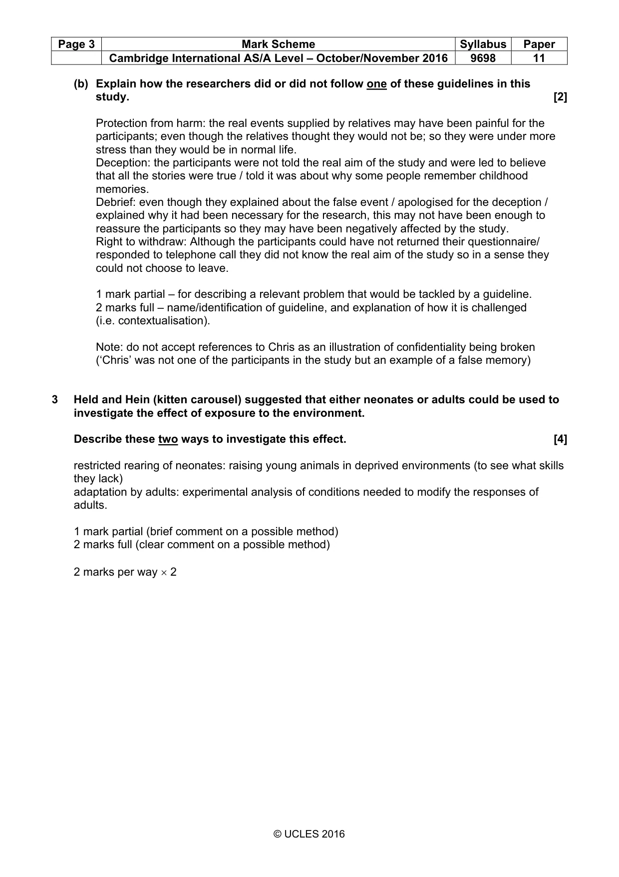 Mark scheme, page 3 of 15