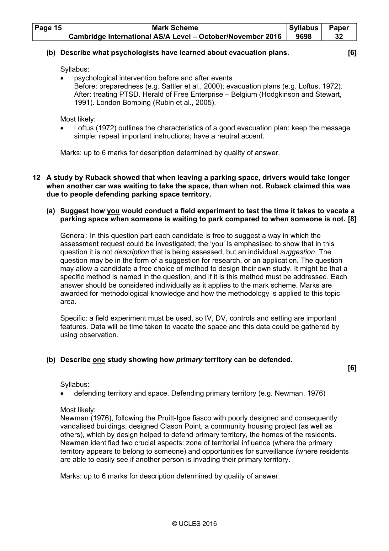 Mark scheme, page 15 of 21