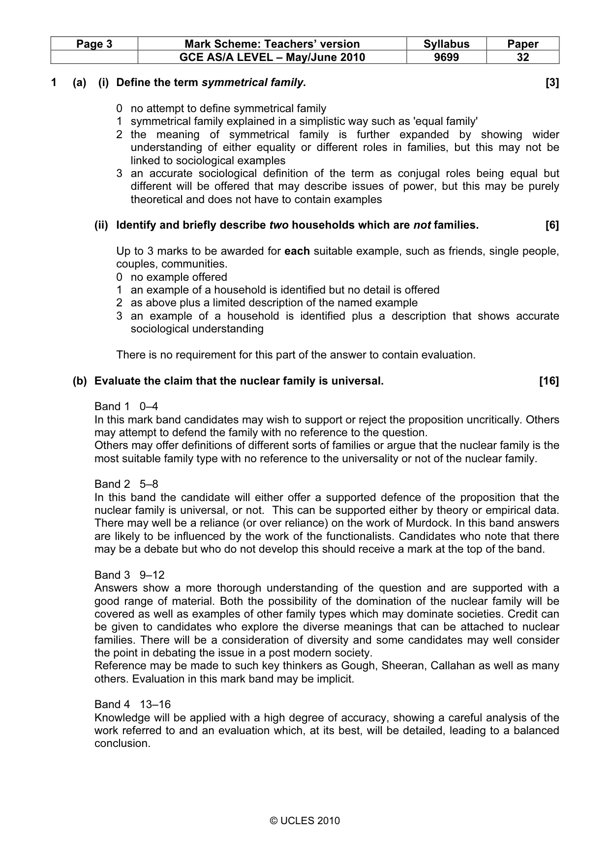 Mark scheme, page 3 of 14