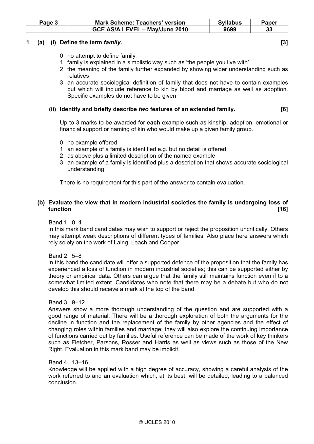 Mark scheme, page 3 of 14