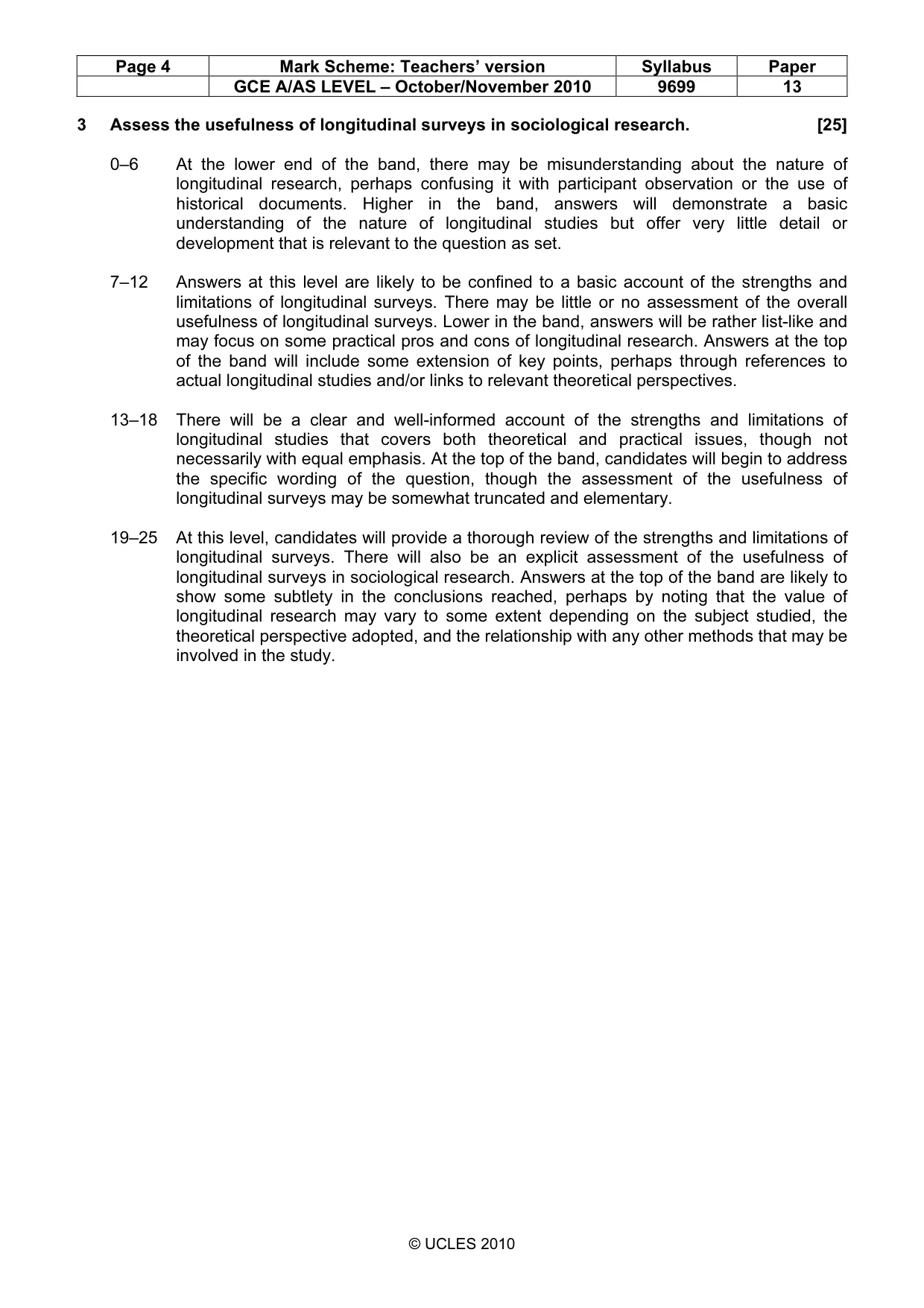 Mark scheme, page 4 of 7